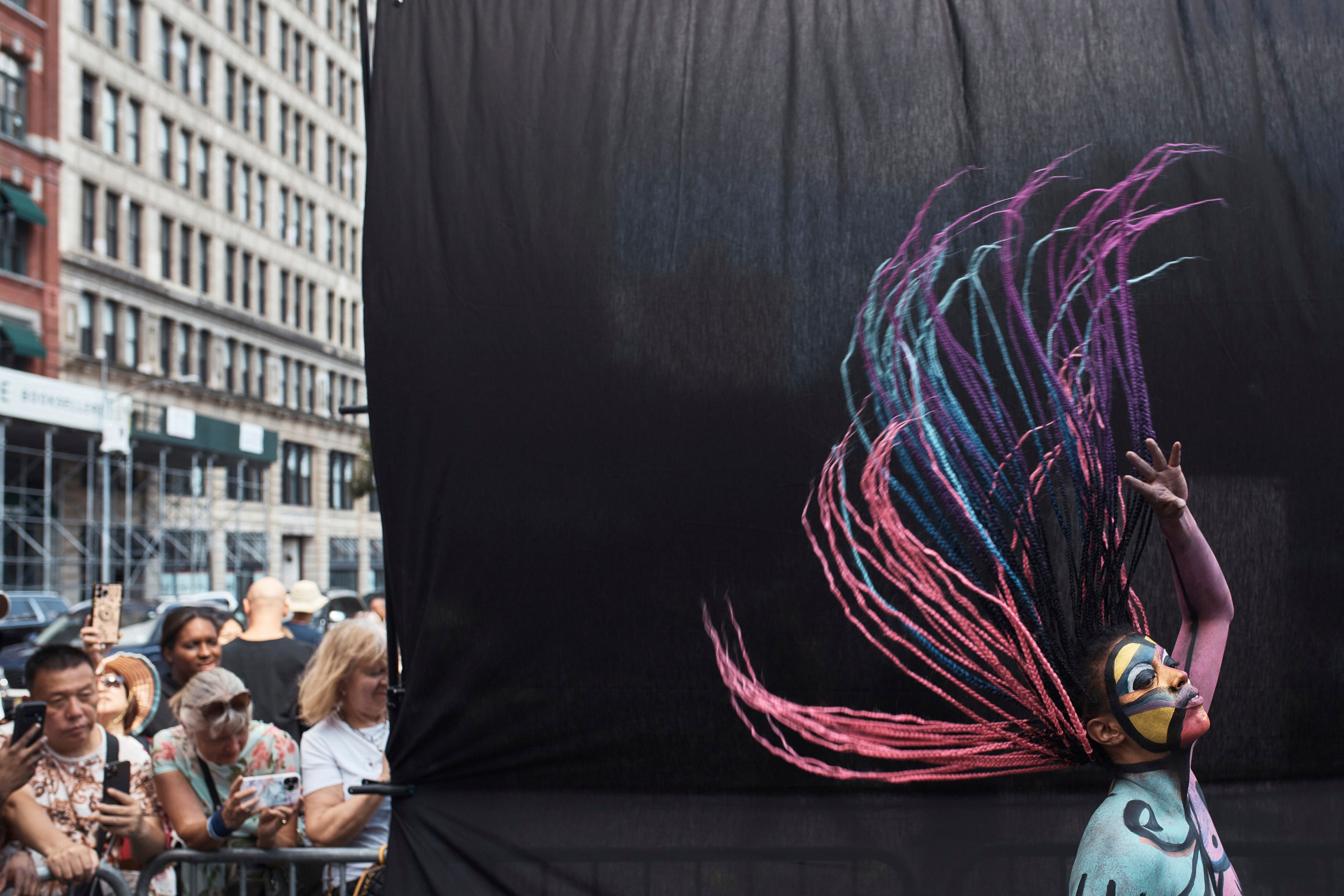 A Nude Body Painting Event Is Taking Over Union Square