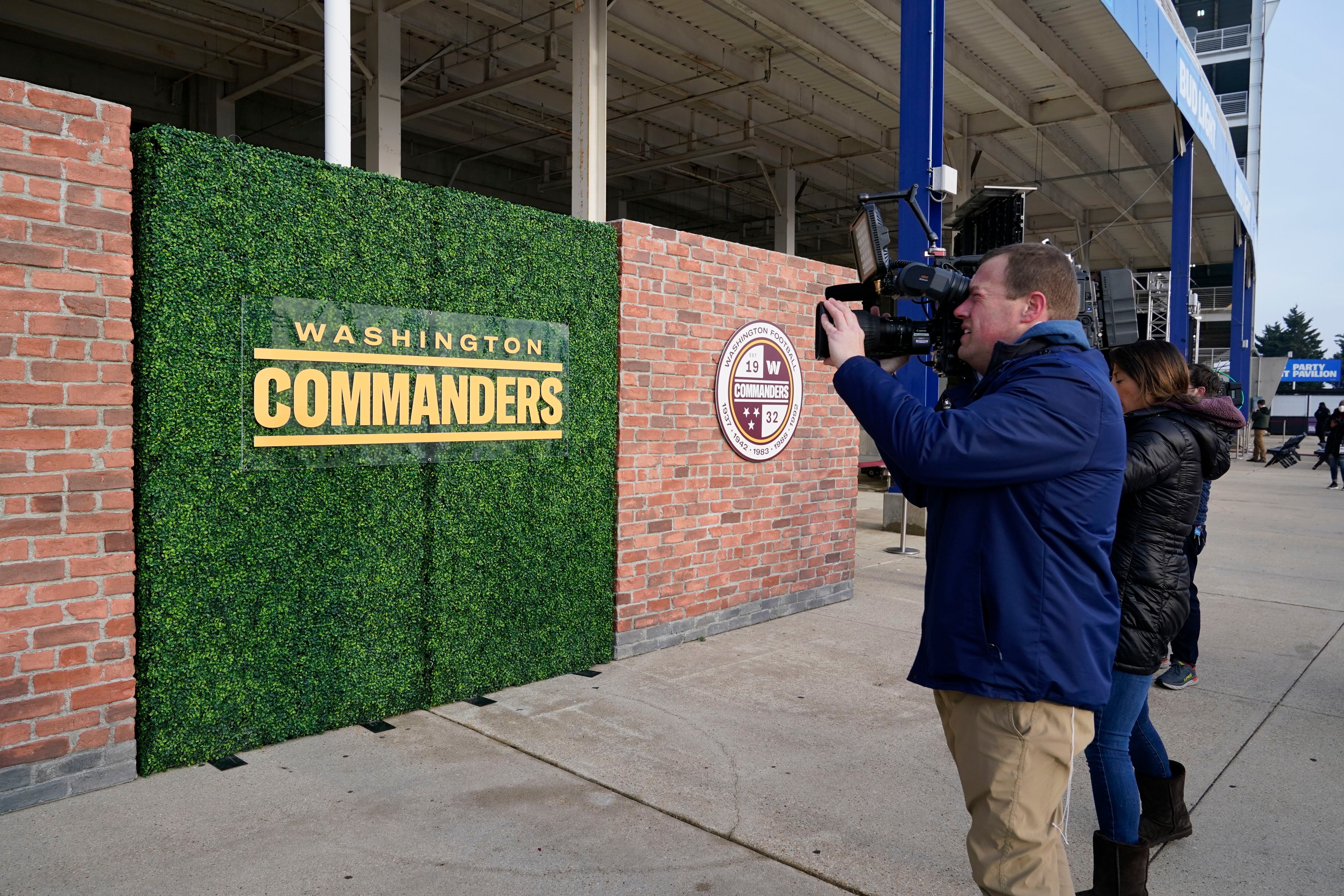 Washington's NFL team unveils new name as Commanders -  – With you  for life