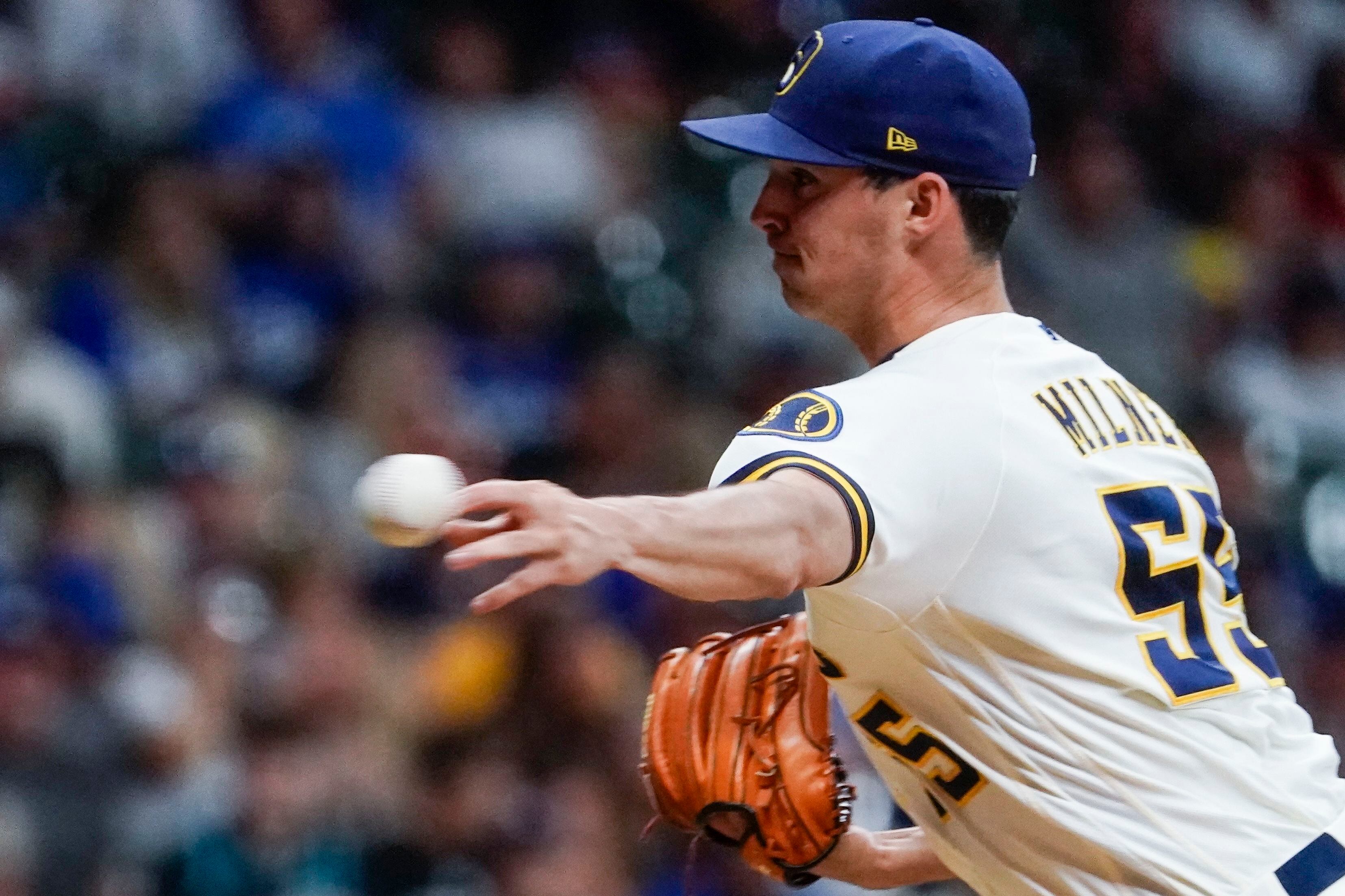 The Milwaukee Brewers complete their comeback from a 2-0 ALCS deficit by  edging the California Angels, 4 – 3, to earn their first-ever trip to the  World Series - This Day In Baseball