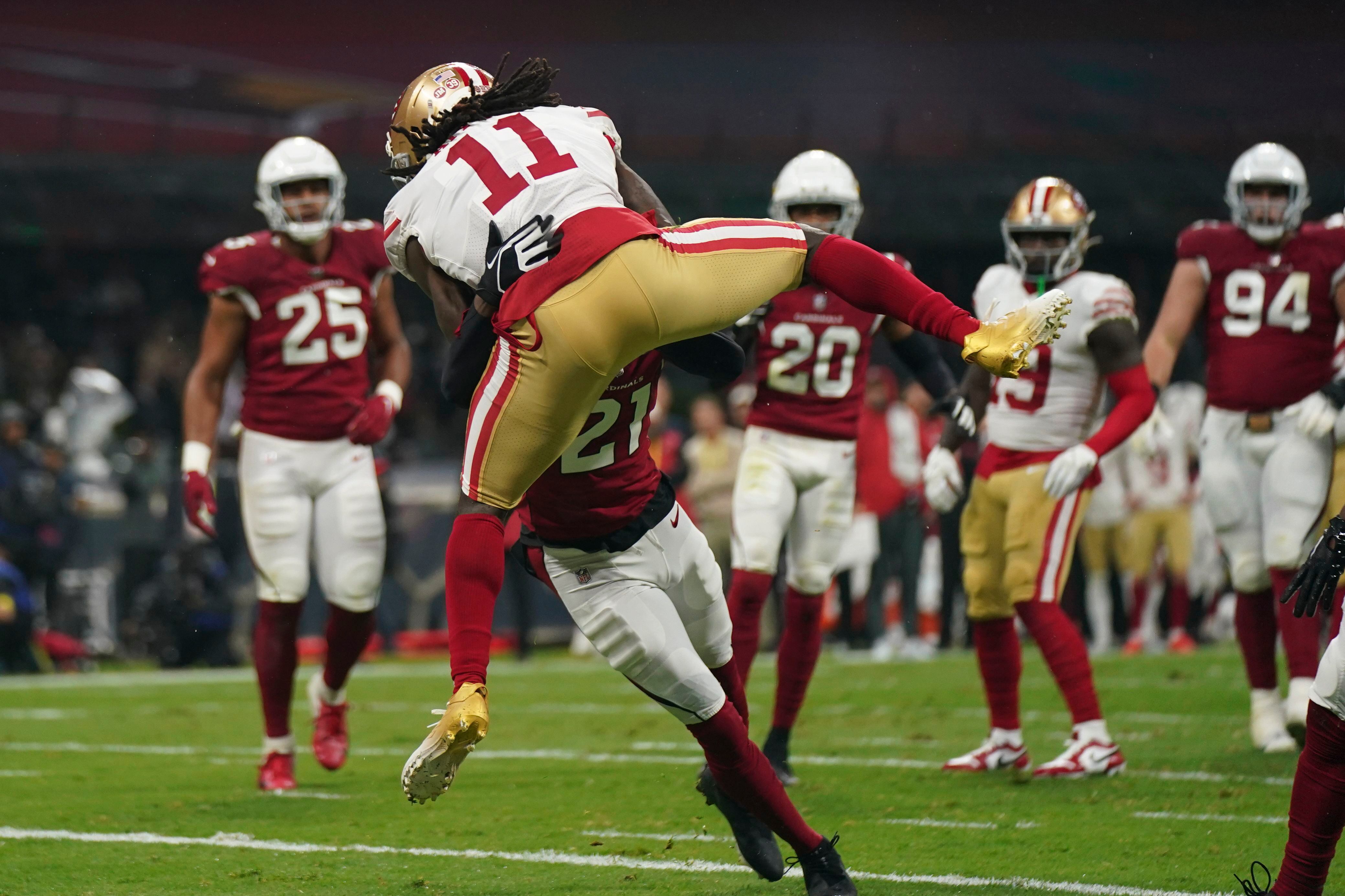 San Francisco 49ers defeat Arizona Cardinals in Mexico City at Aztec Stadium