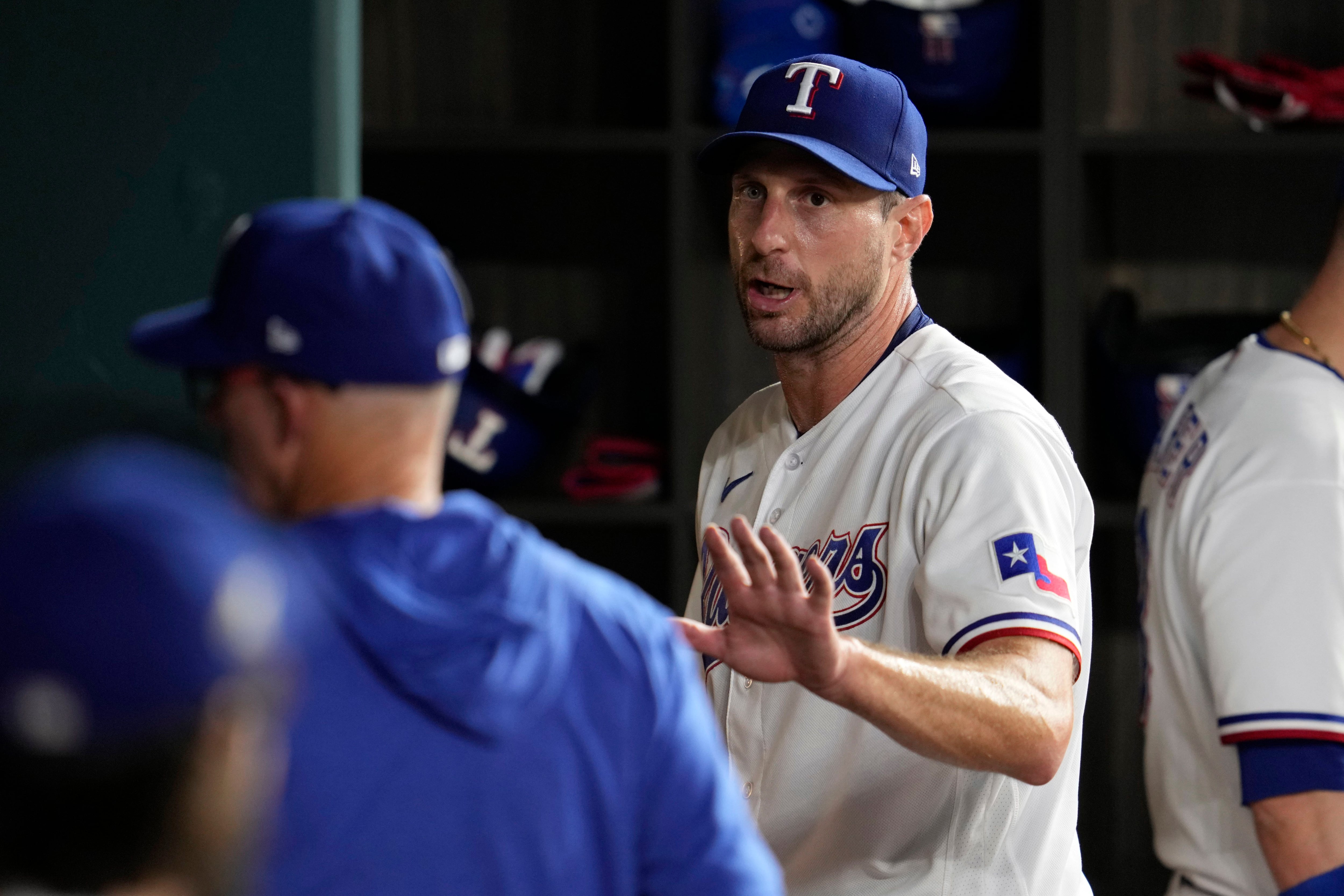 Rangers' Max Scherzer ready for ALCS start after shoulder injury