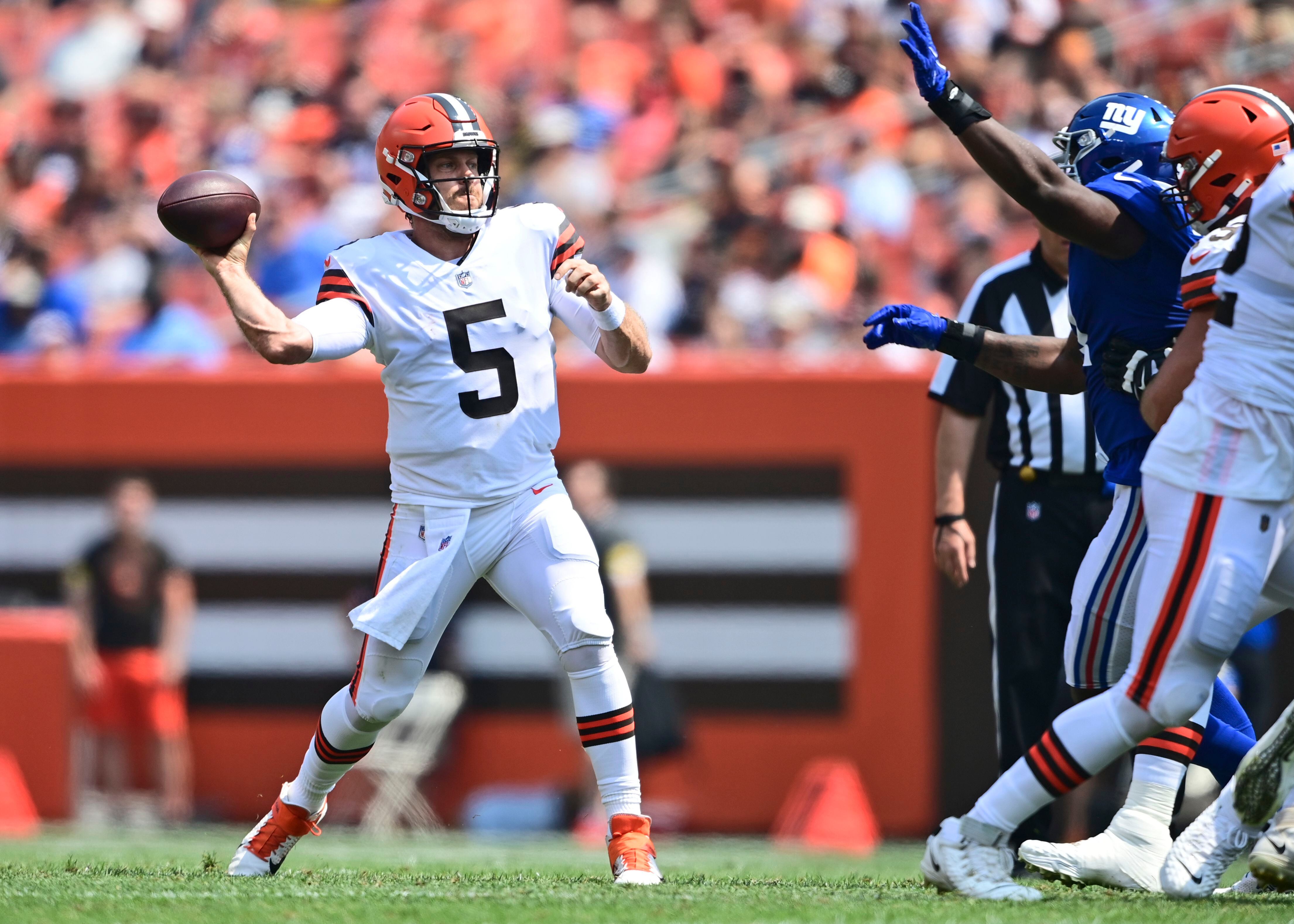 Baker Mayfield throws 5 touchdown passes in second practice with