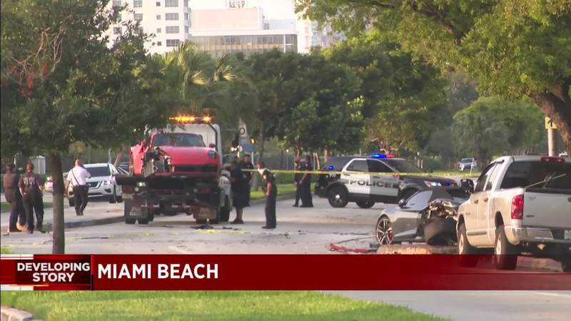1 muerto en accidente de madrugada en Alton Road en Miami Beach
