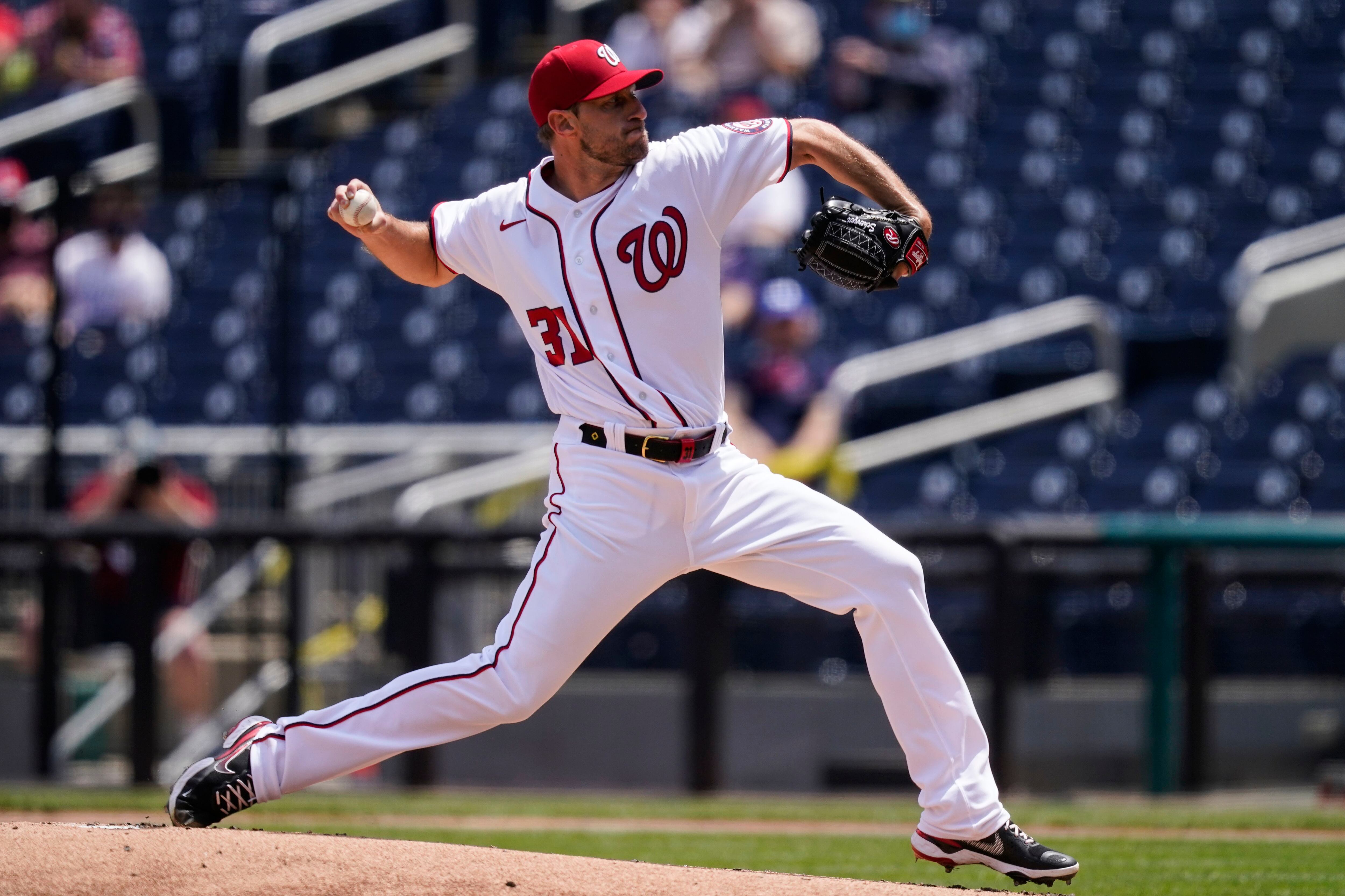 Max Scherzer Washington Nationals Award Winner Bobblehead