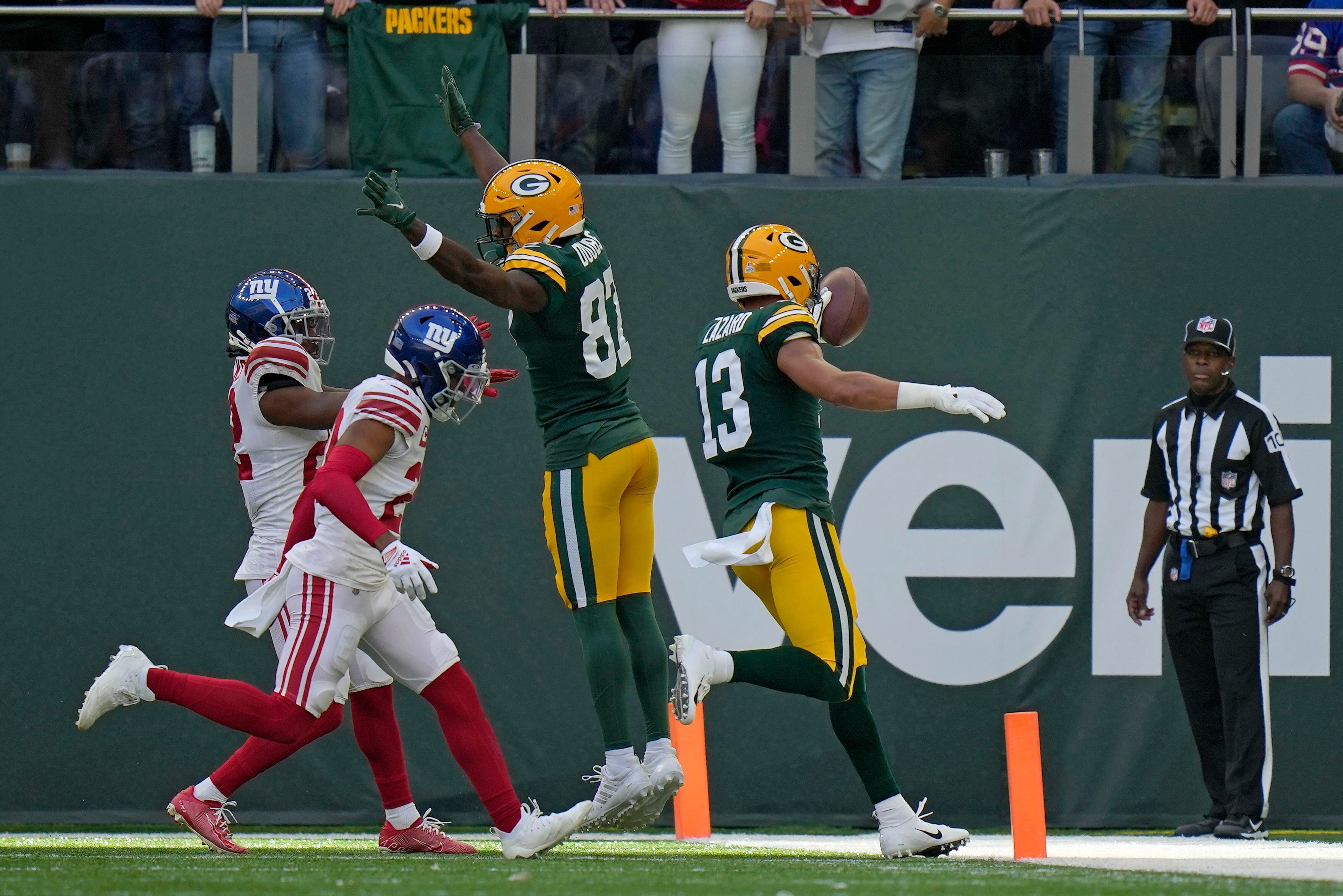 Giants spoil Packers international debut with 27-22 win – WATE 6