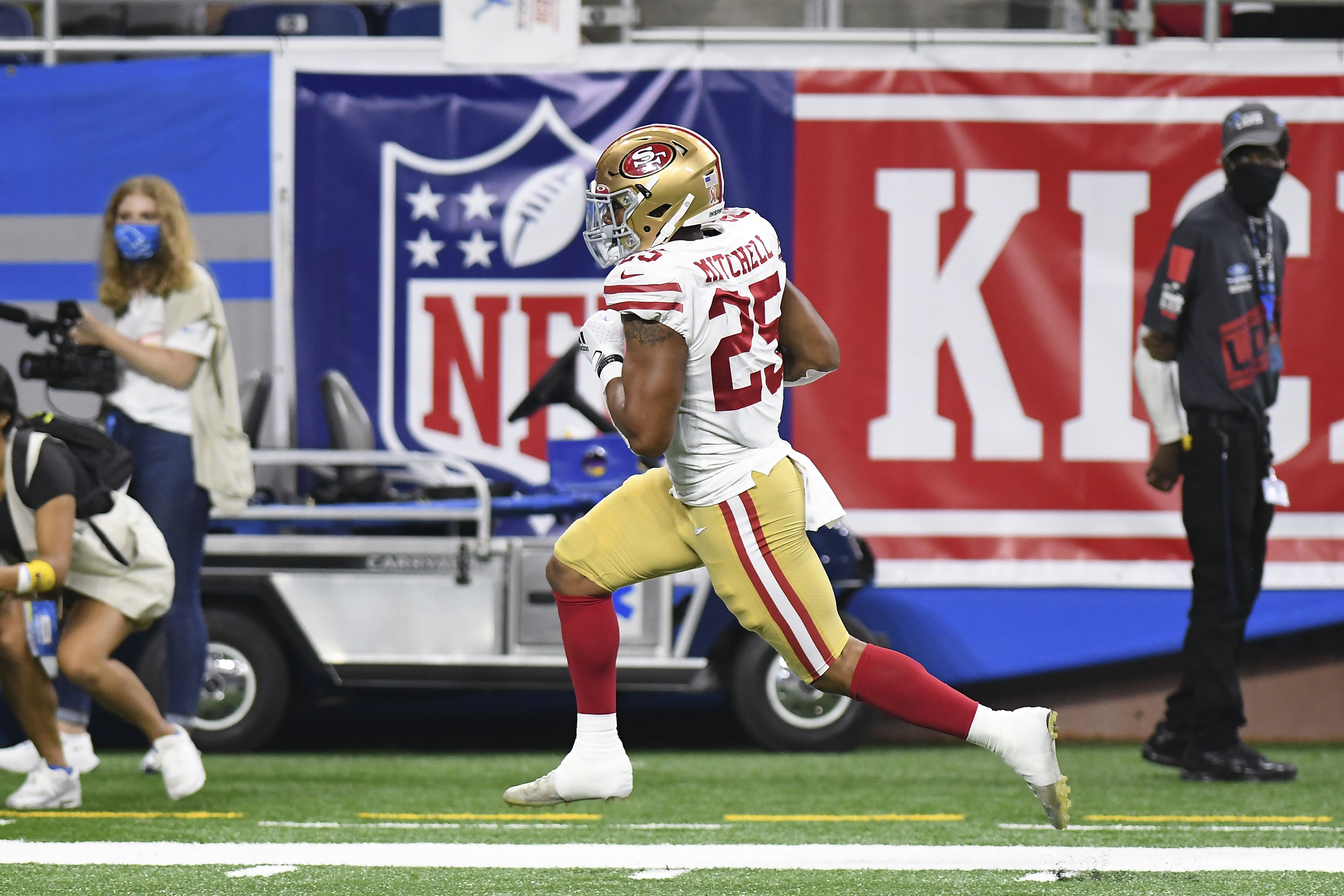 49ers build 28-point lead, hold on for 41-33 win over Lions - The