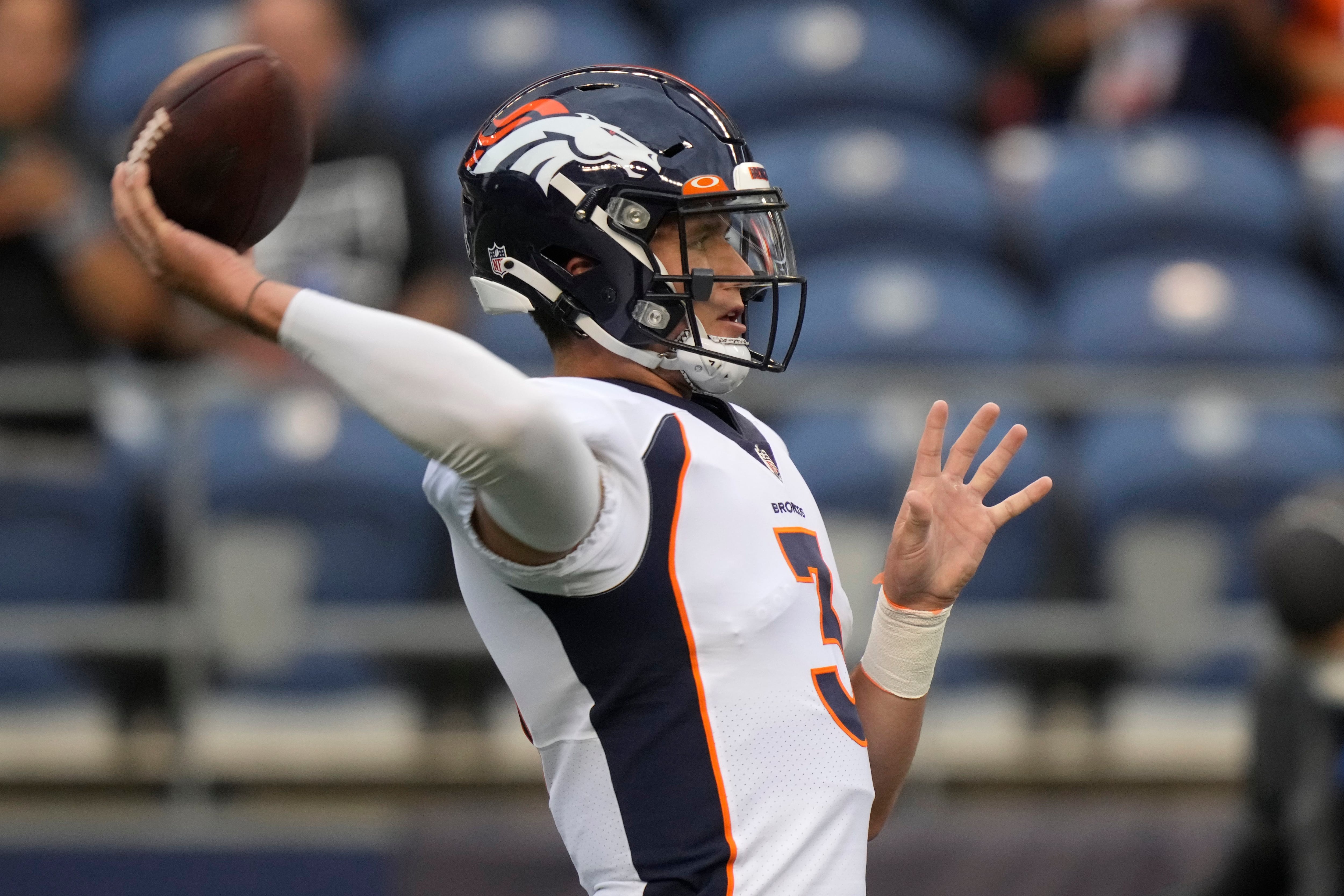 Broncos QB Drew Lock 50/50 to return from shoulder injury for