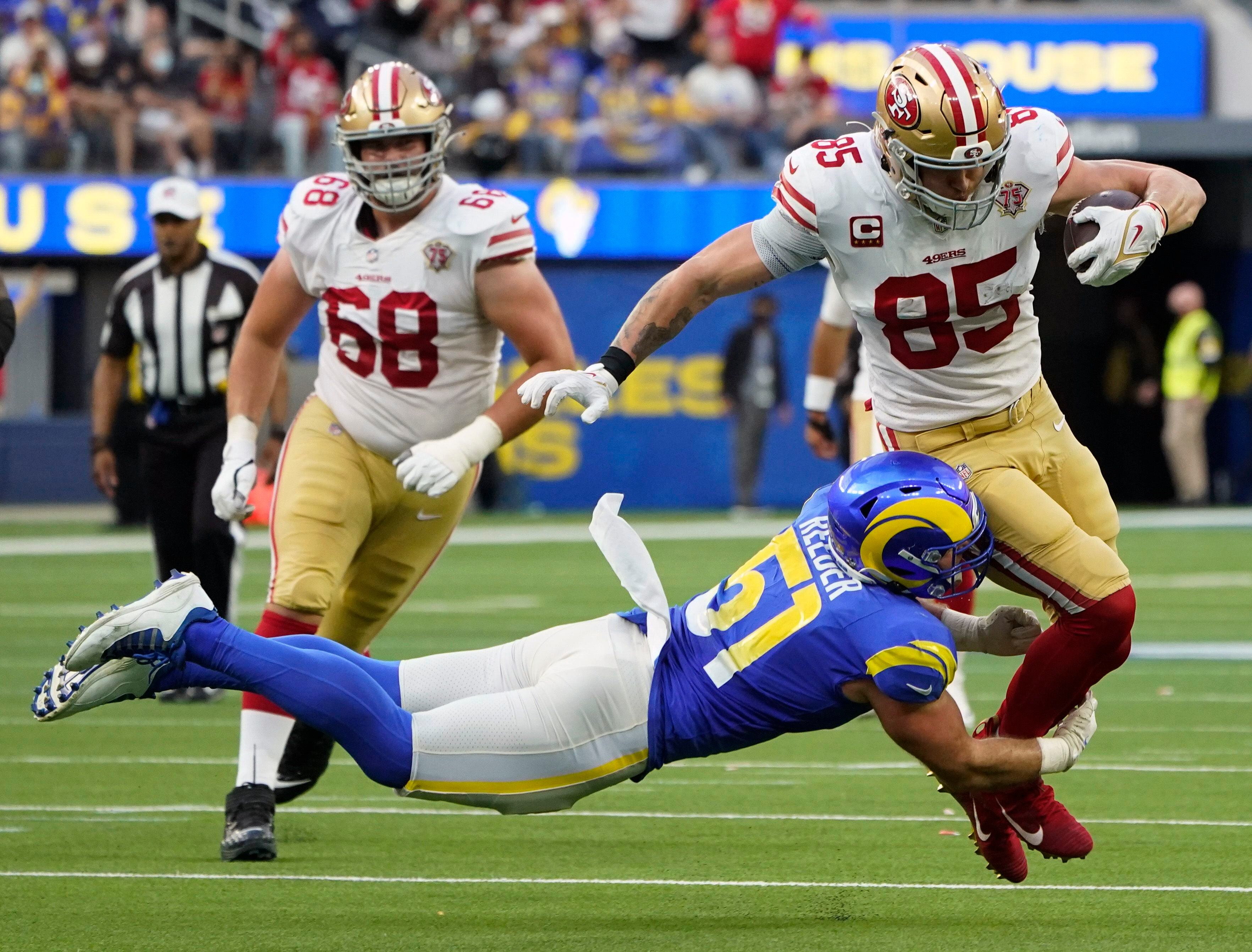 San Francisco 49ers' Ambry Thomas runs a drill at NFL football