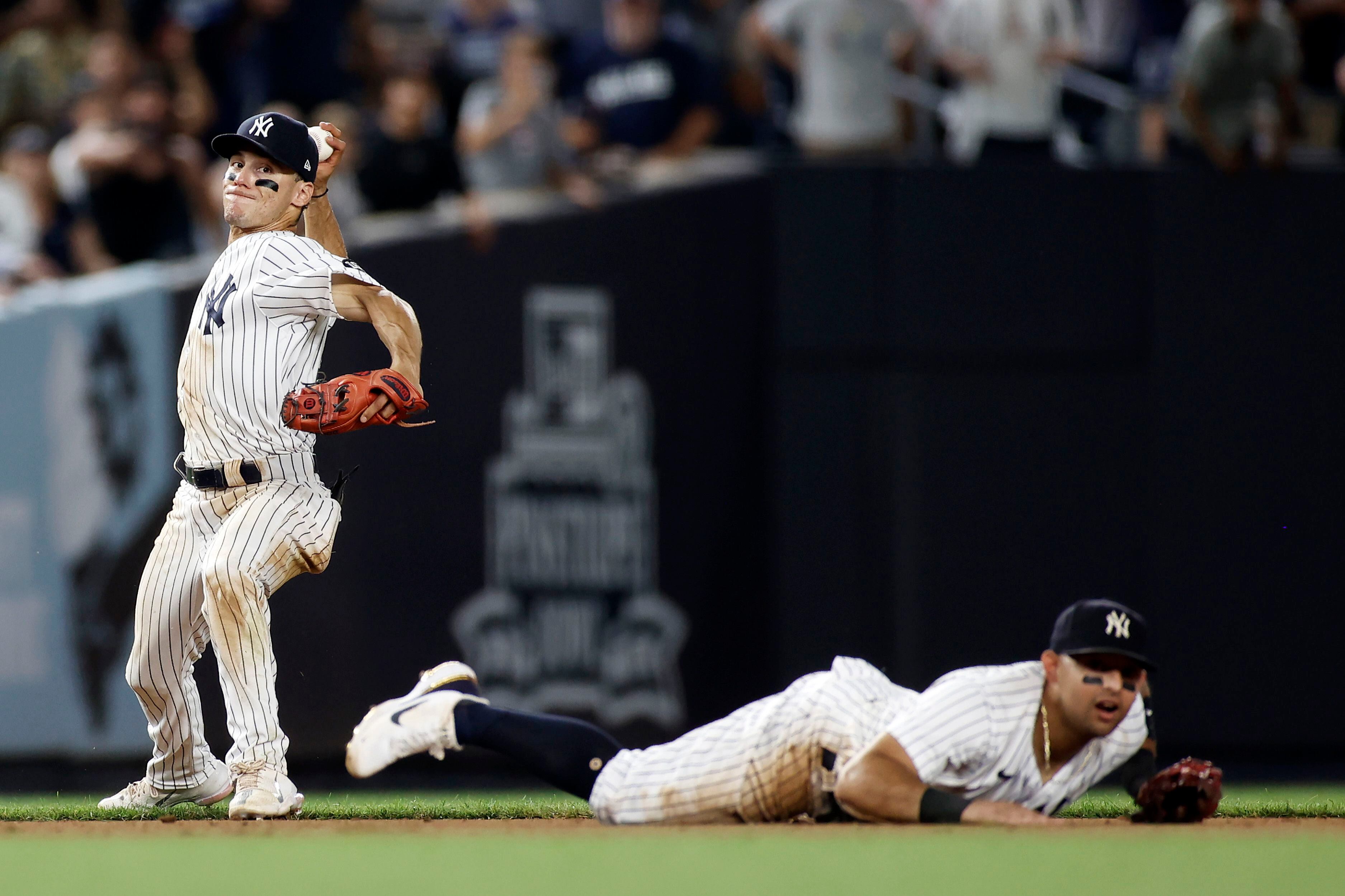 Andrew Velazquez hits his first home run for New York Yankees