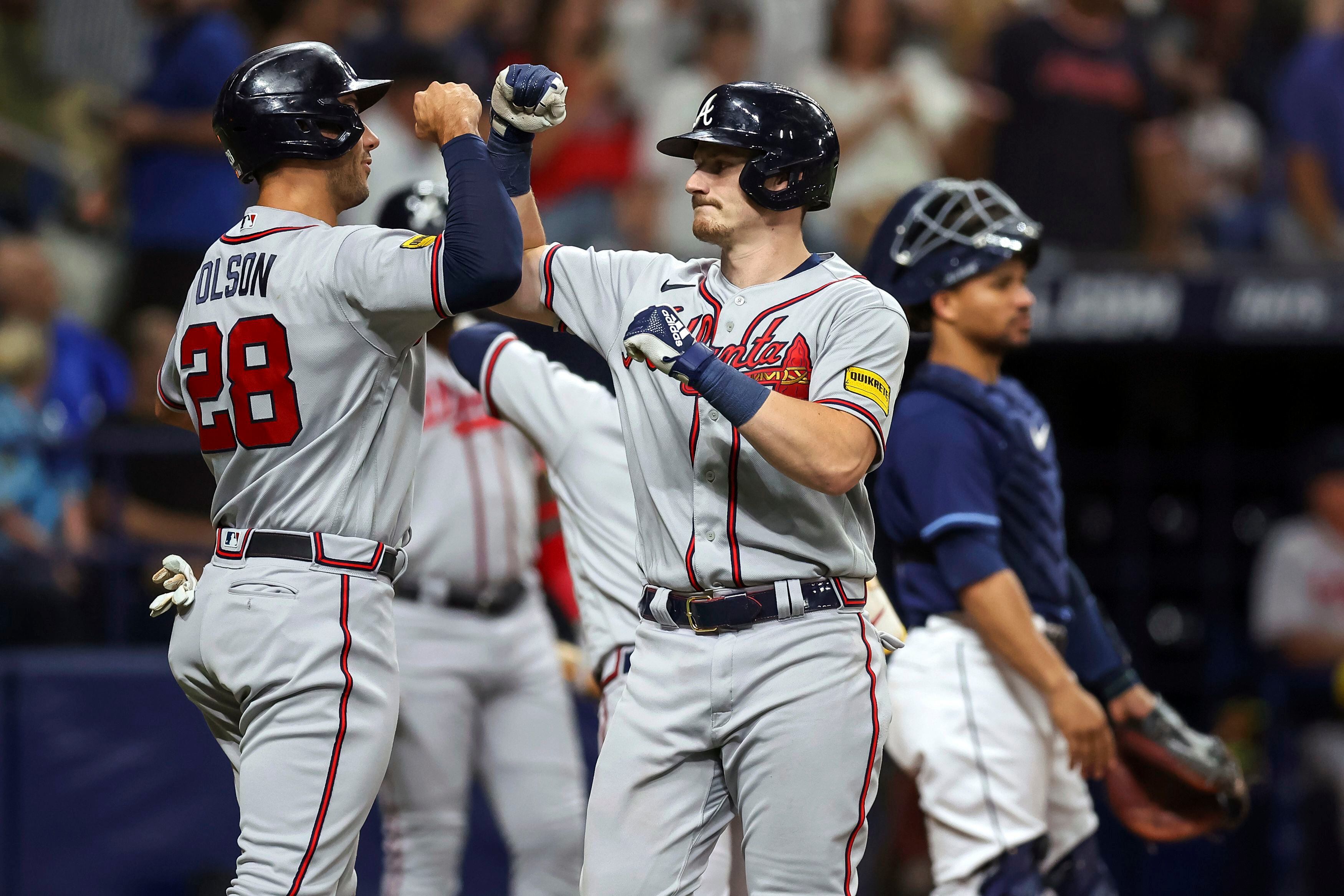 Sean Murphy homers as the MLB-best Braves edge the AL-best Rays, 2-1