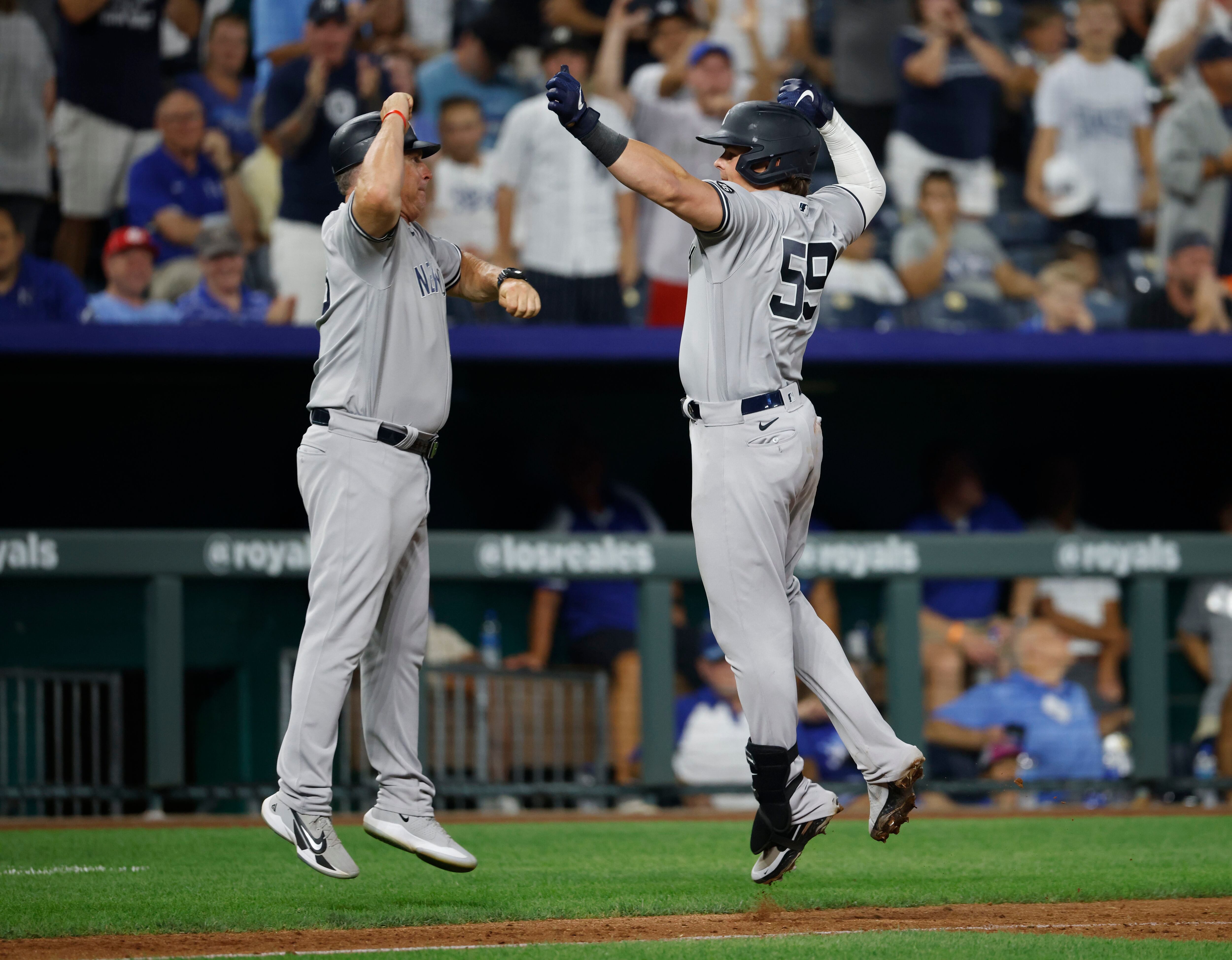 Andrew Velazquez hits first career home run for Yankees