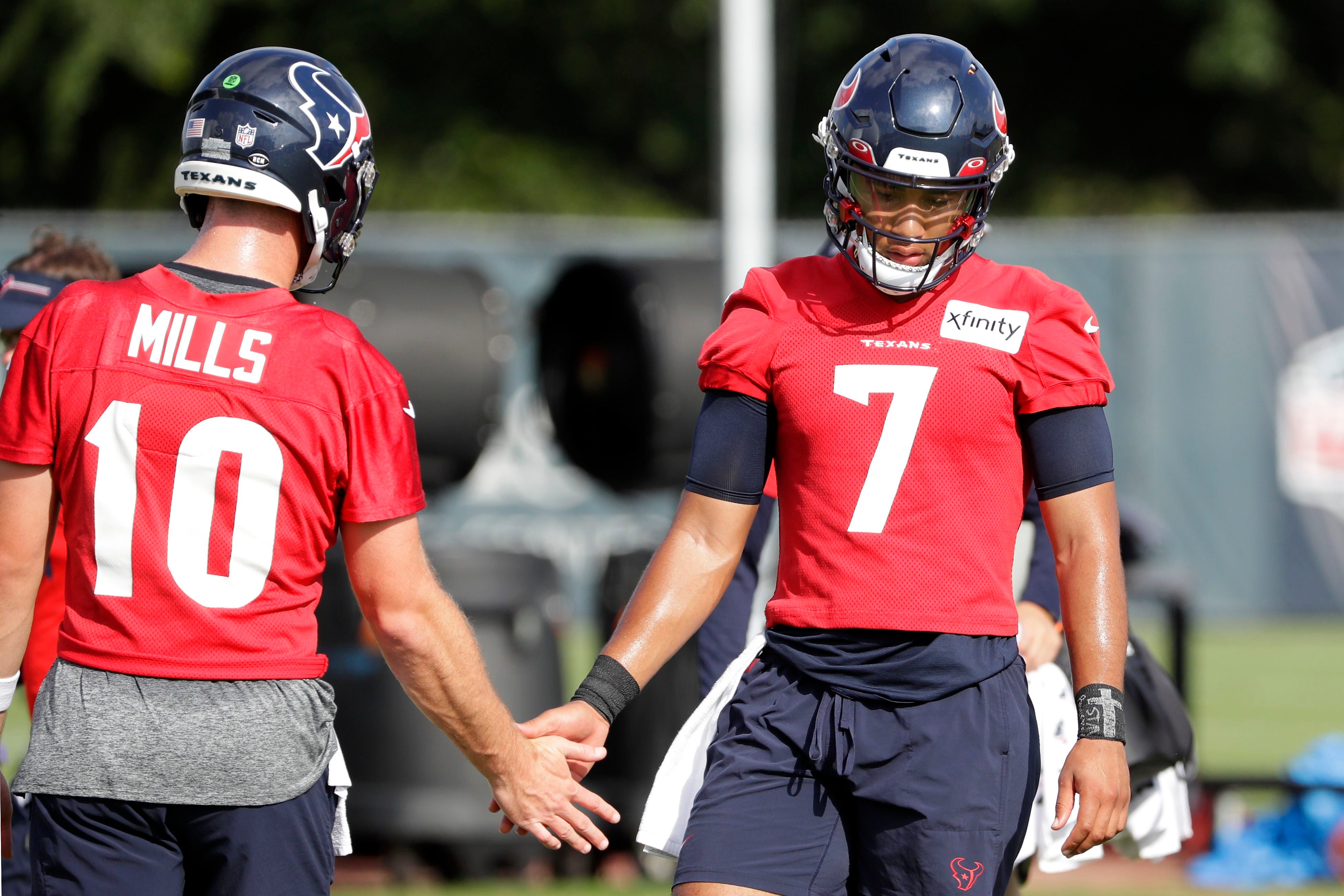 First a new red helmet, but could bigger uniform changes be on the way for  the Houston Texans?