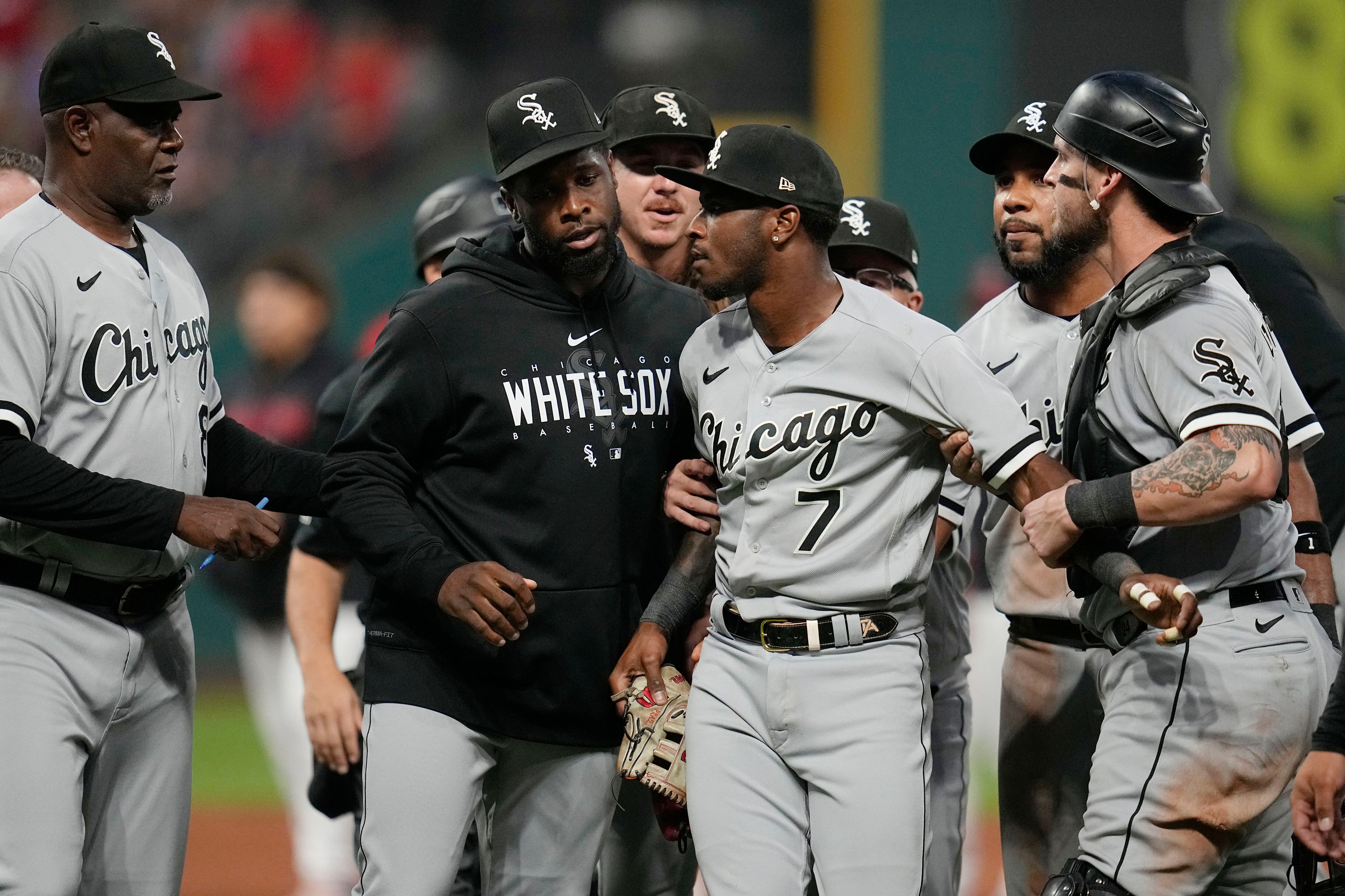 Anderson, Ramírez facing suspensions after 6 ejected in wild White Sox-Guardians  brawl - NBC Sports