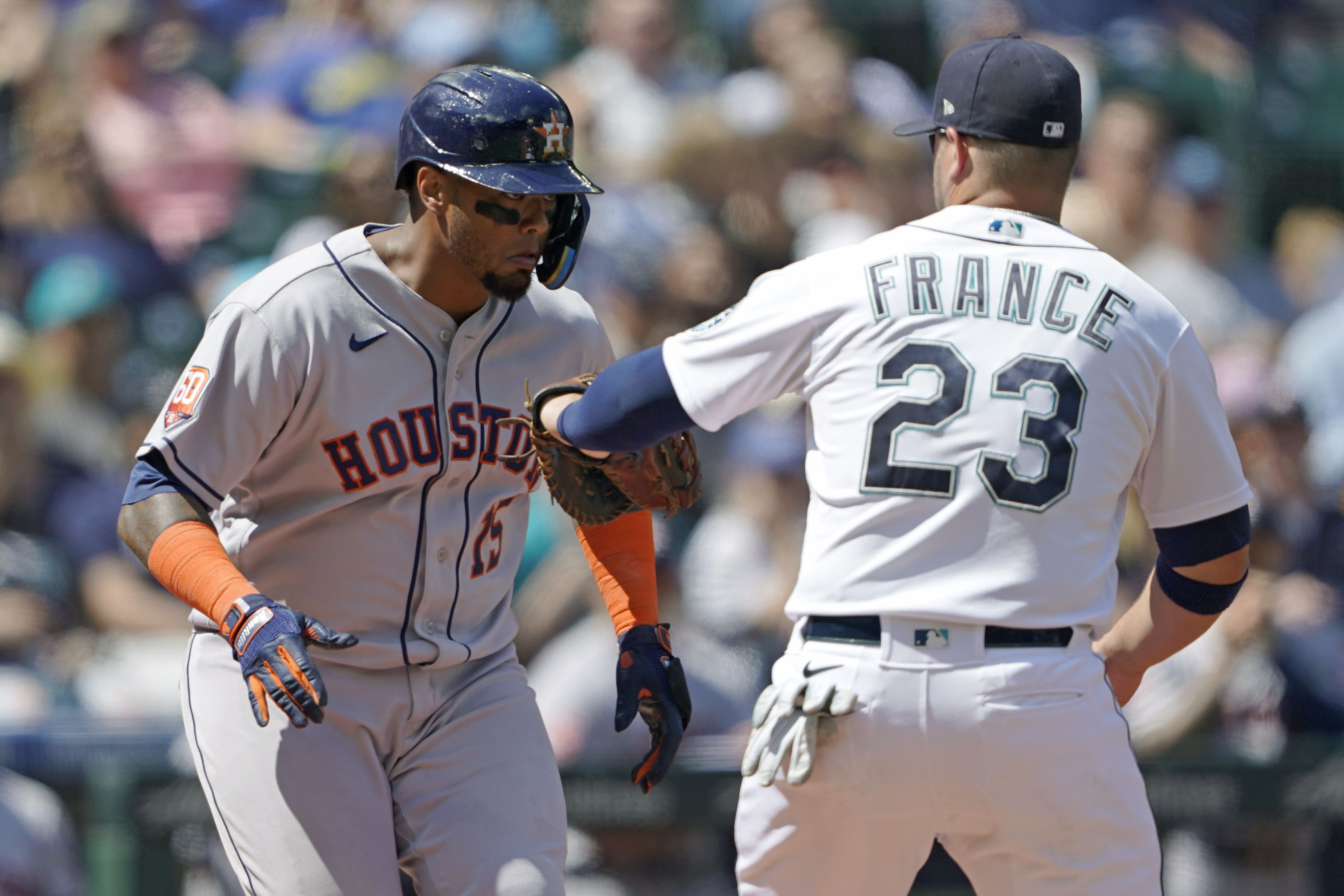 Miller, Topa lead Mariners over slumping Astros 3-1 - The San Diego  Union-Tribune
