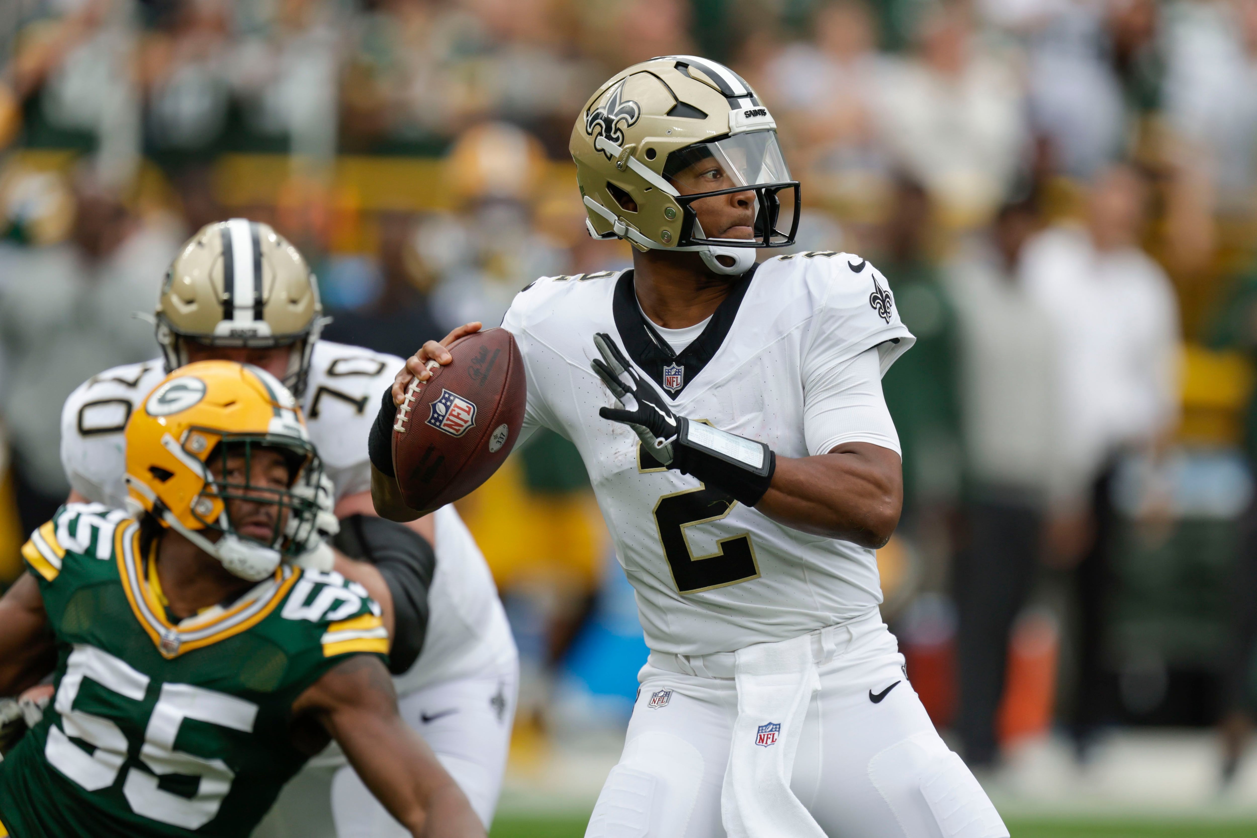 Saints lose Derek Carr, fall to Packers after leading 17-0