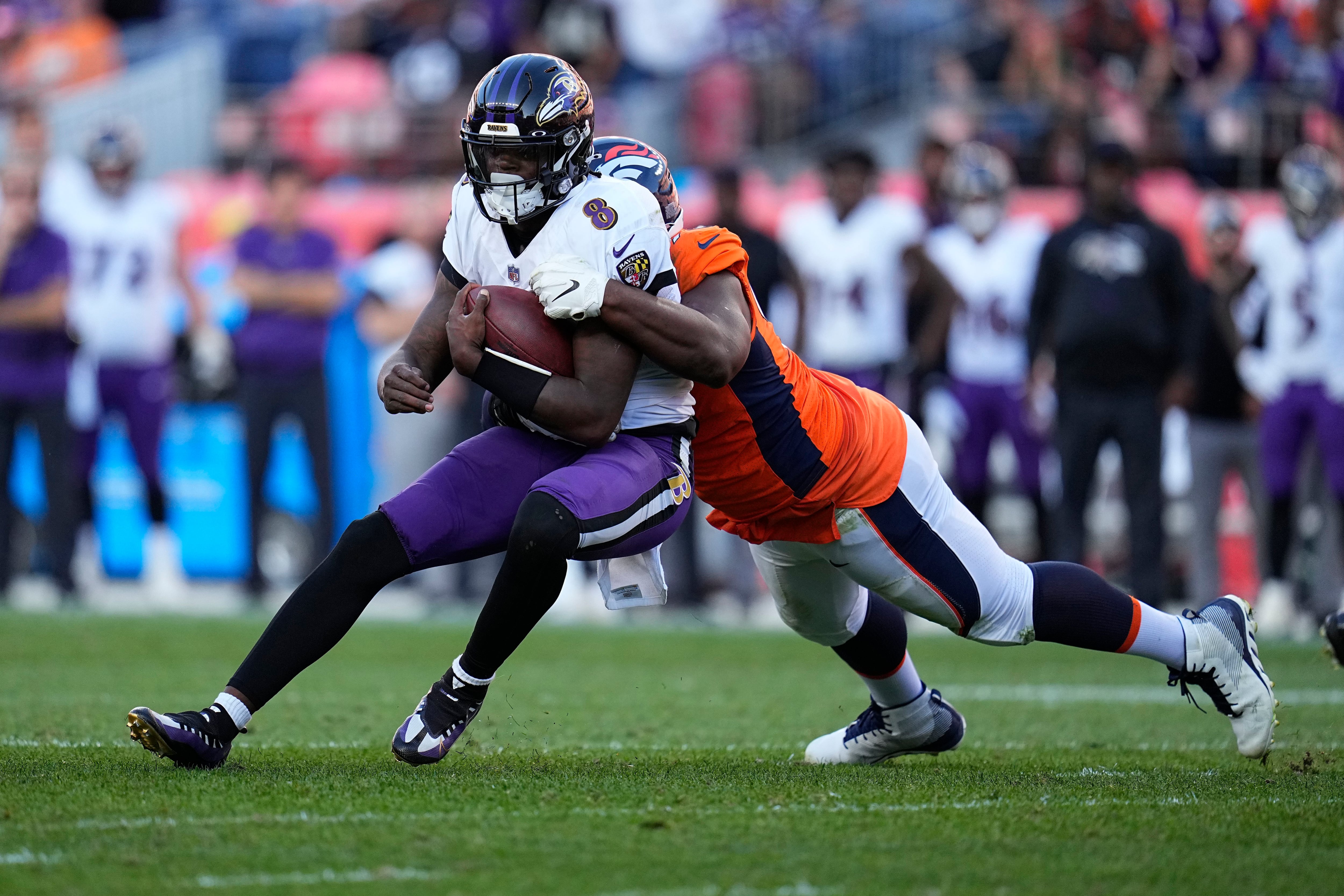 Baltimore Ravens beat undefeated Denver Broncos