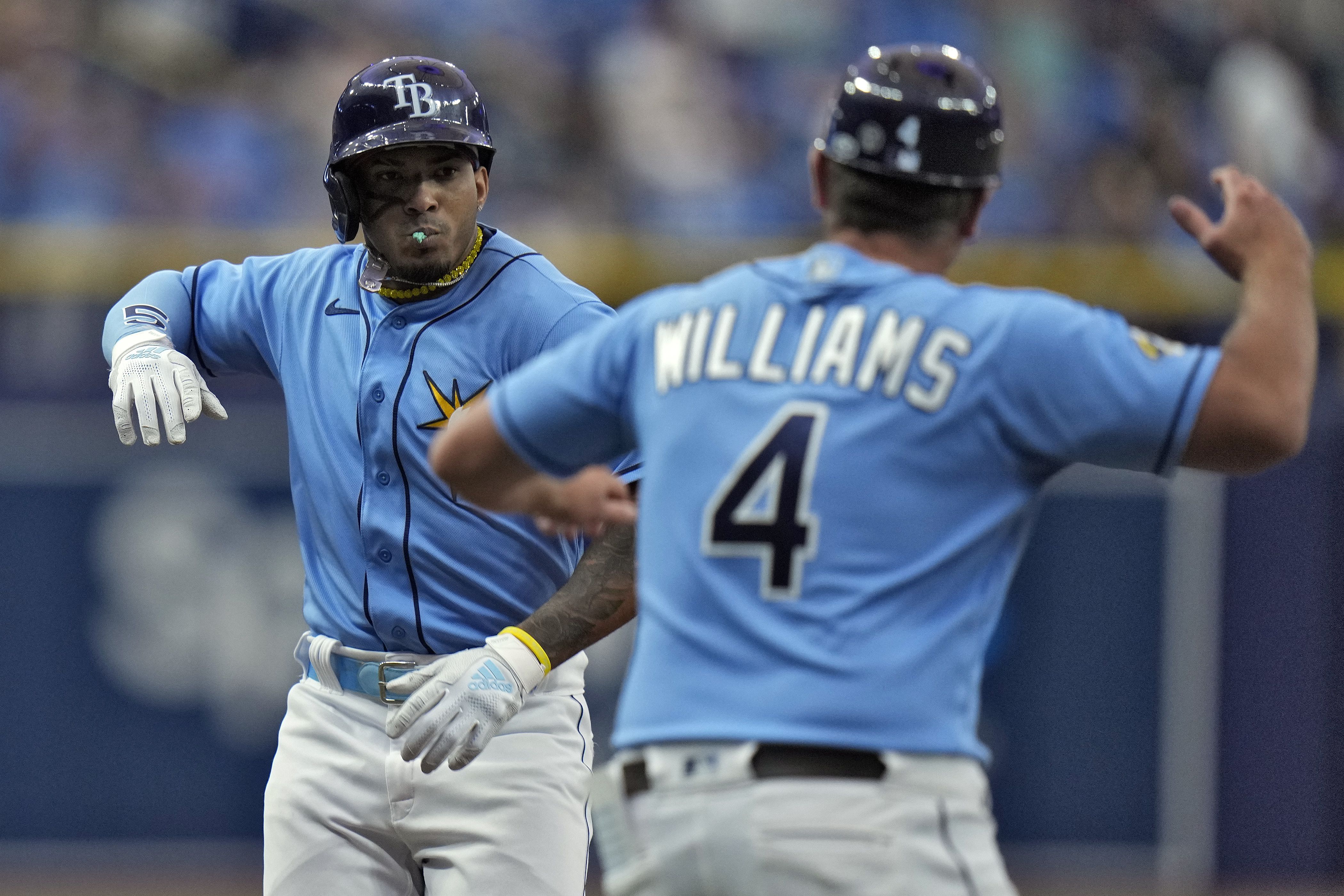 Paredes hits grand slam, Rays beat A's for seventh straight win