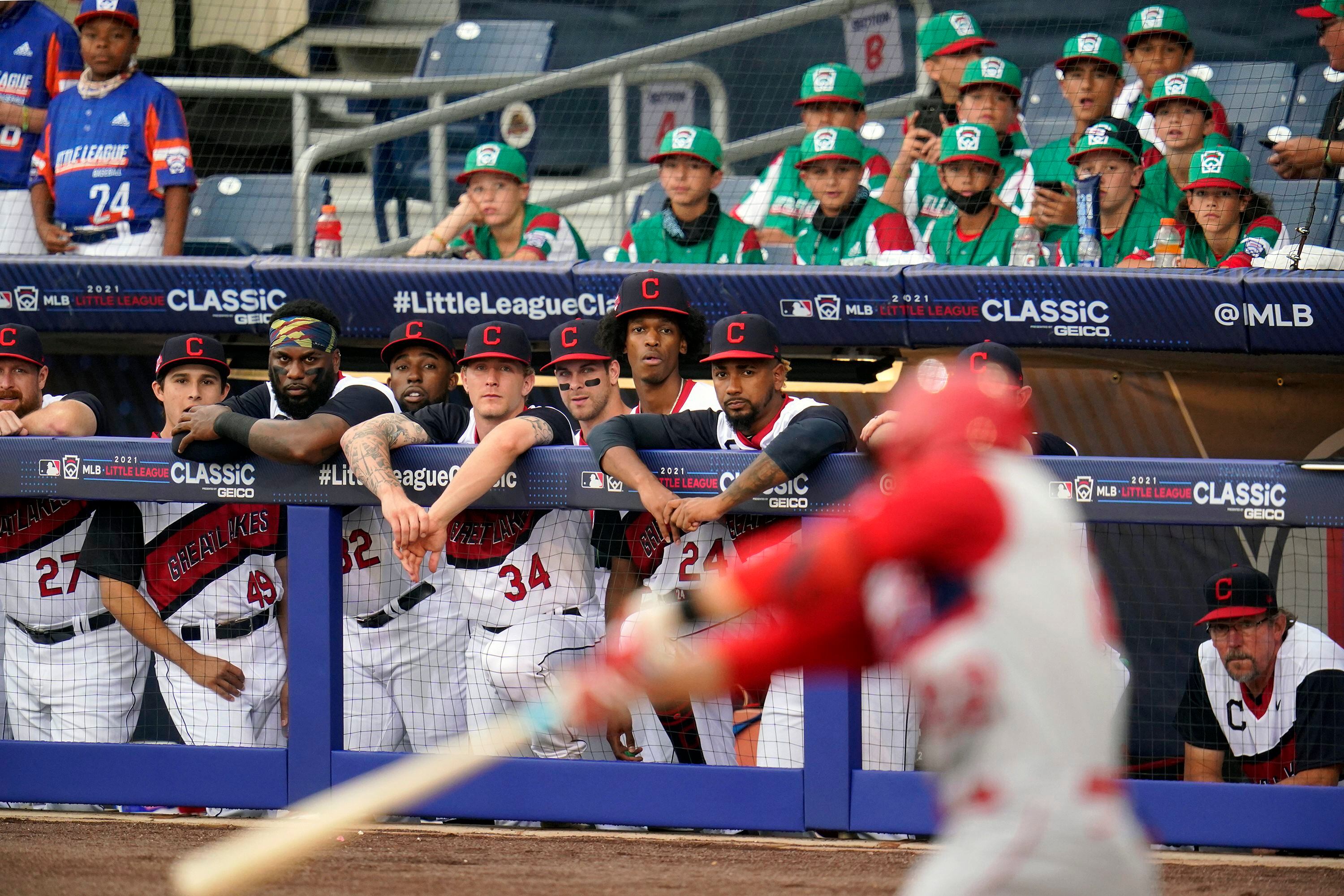 The Indians beat the Angels in the Little League Classic 3-0