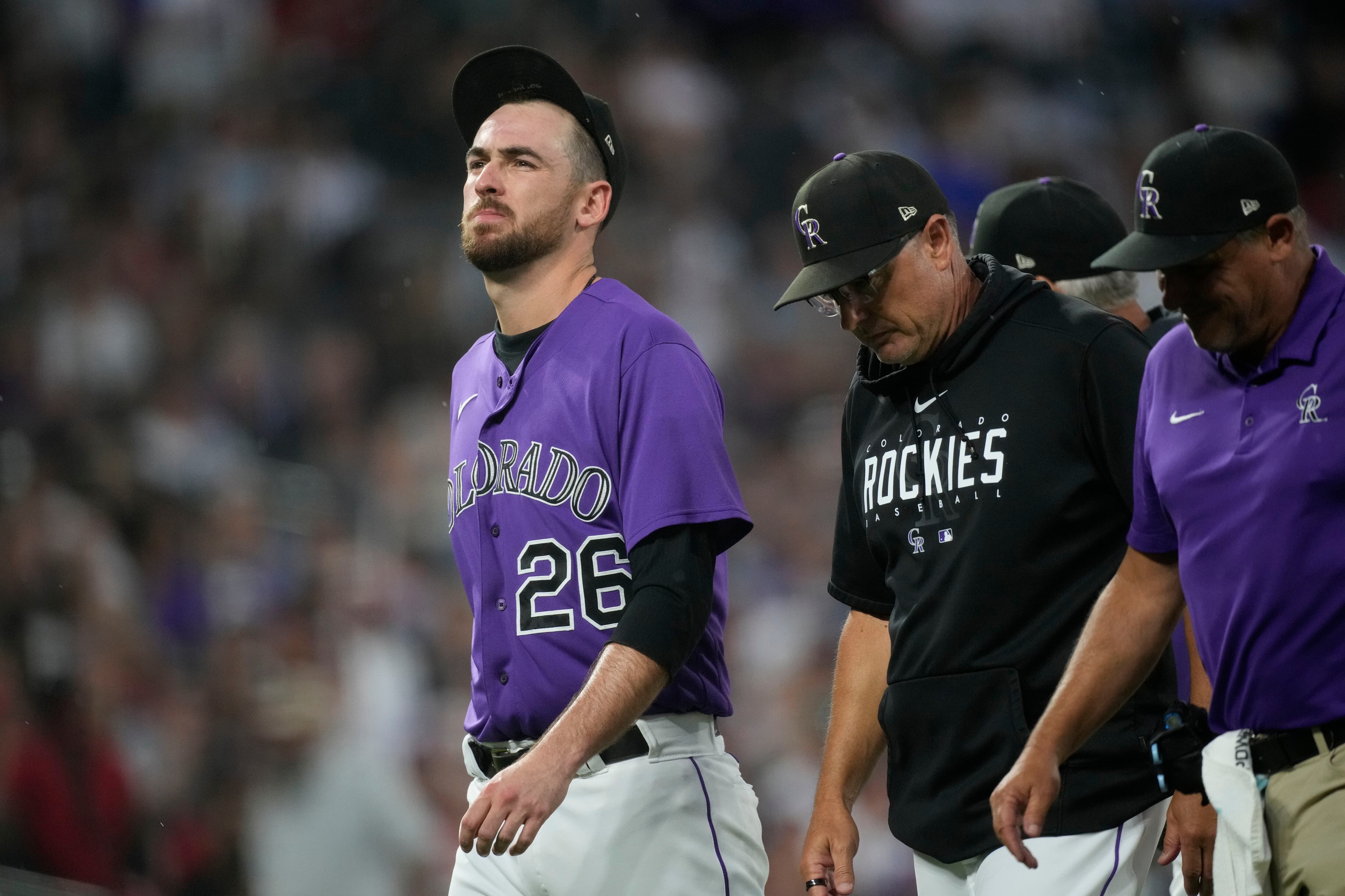 Ryan Feltner: Rockies RHP has skull fracture after line drive to head