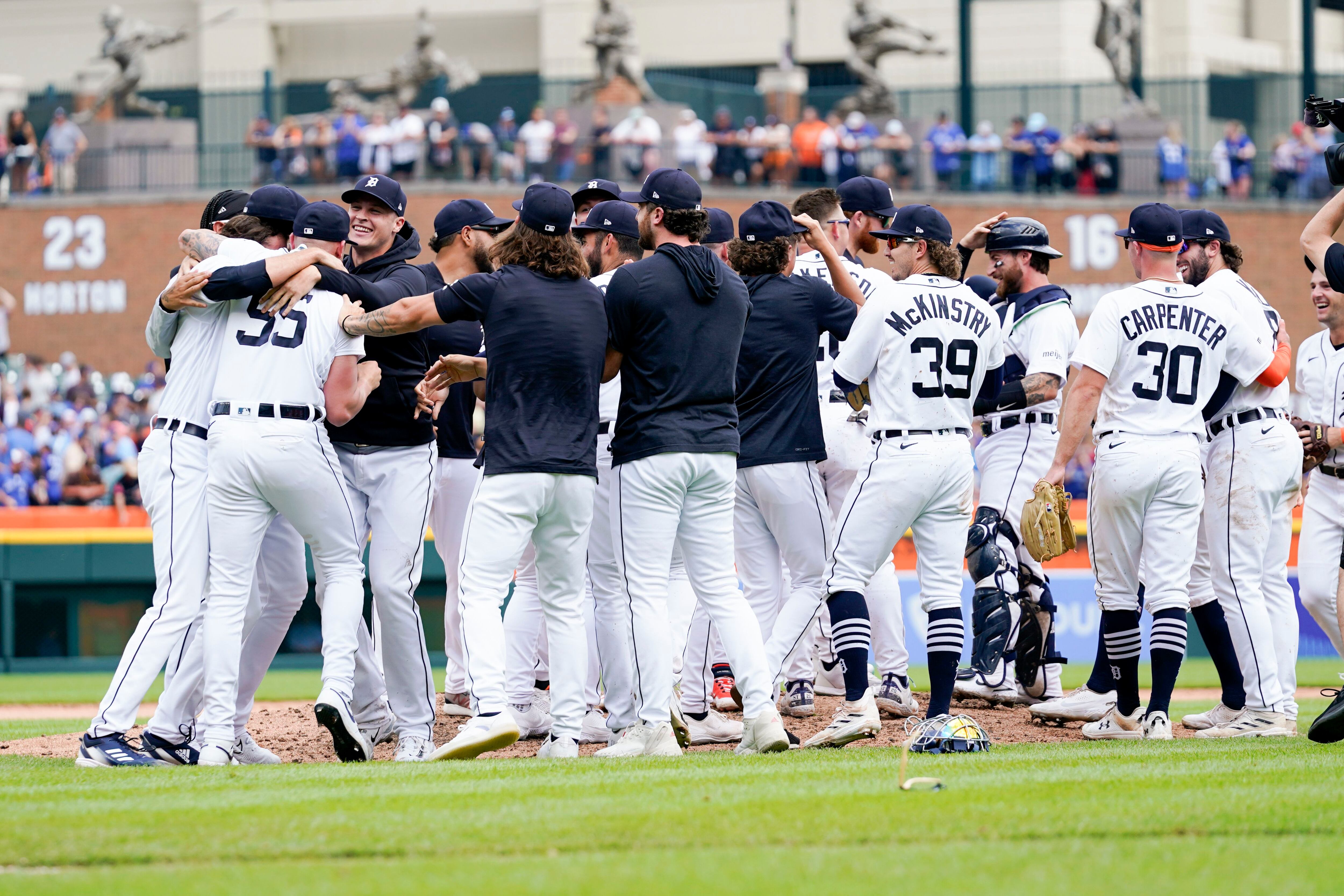 Tigers activate Greene and Brieske, designate Schoop for assignment