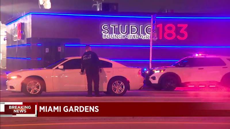 Investigación policial en marcha en un club nocturno en Miami Gardens