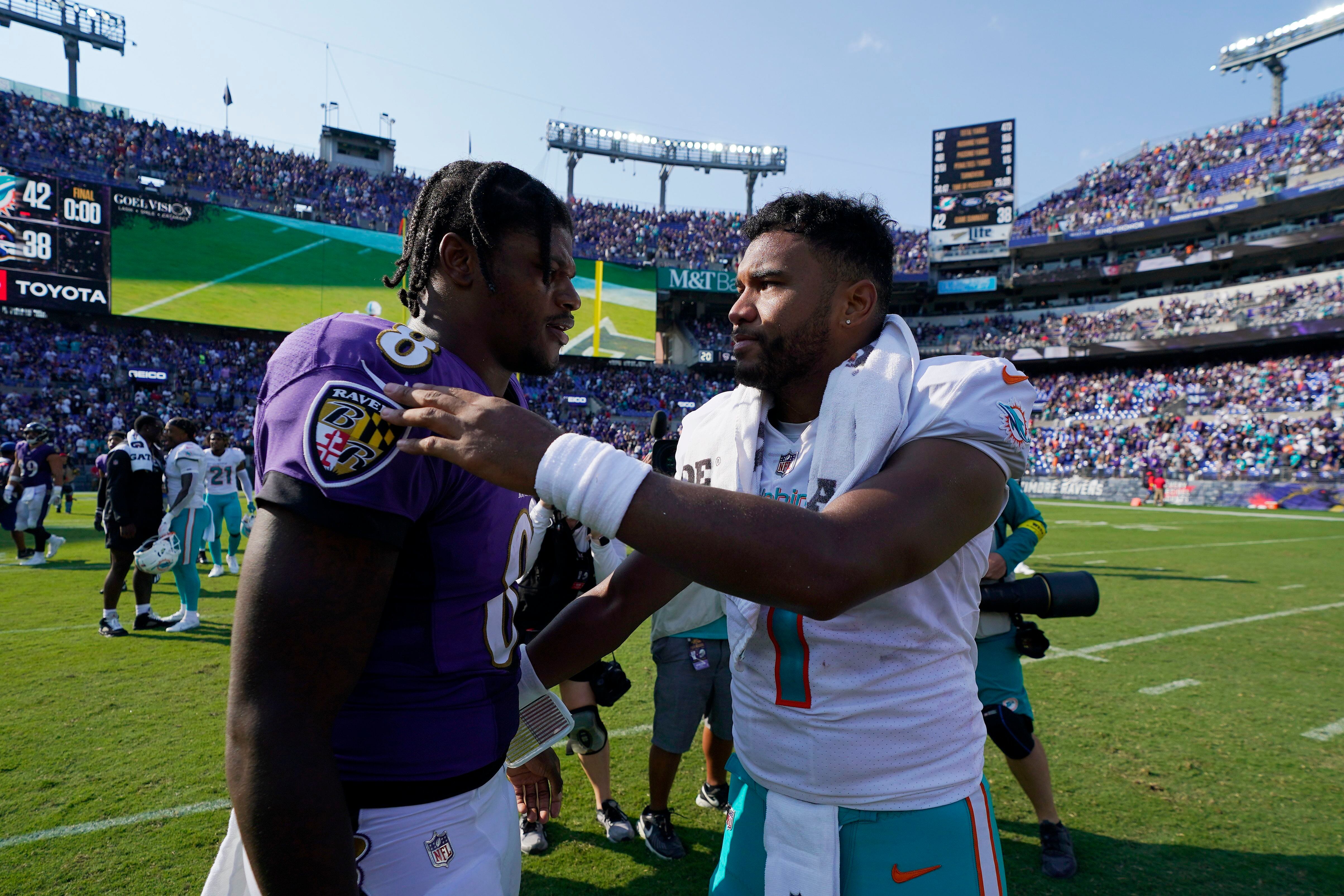 Dolphins 42-38 Ravens: Tua Tagovailoa embodies Dan Marino to lead