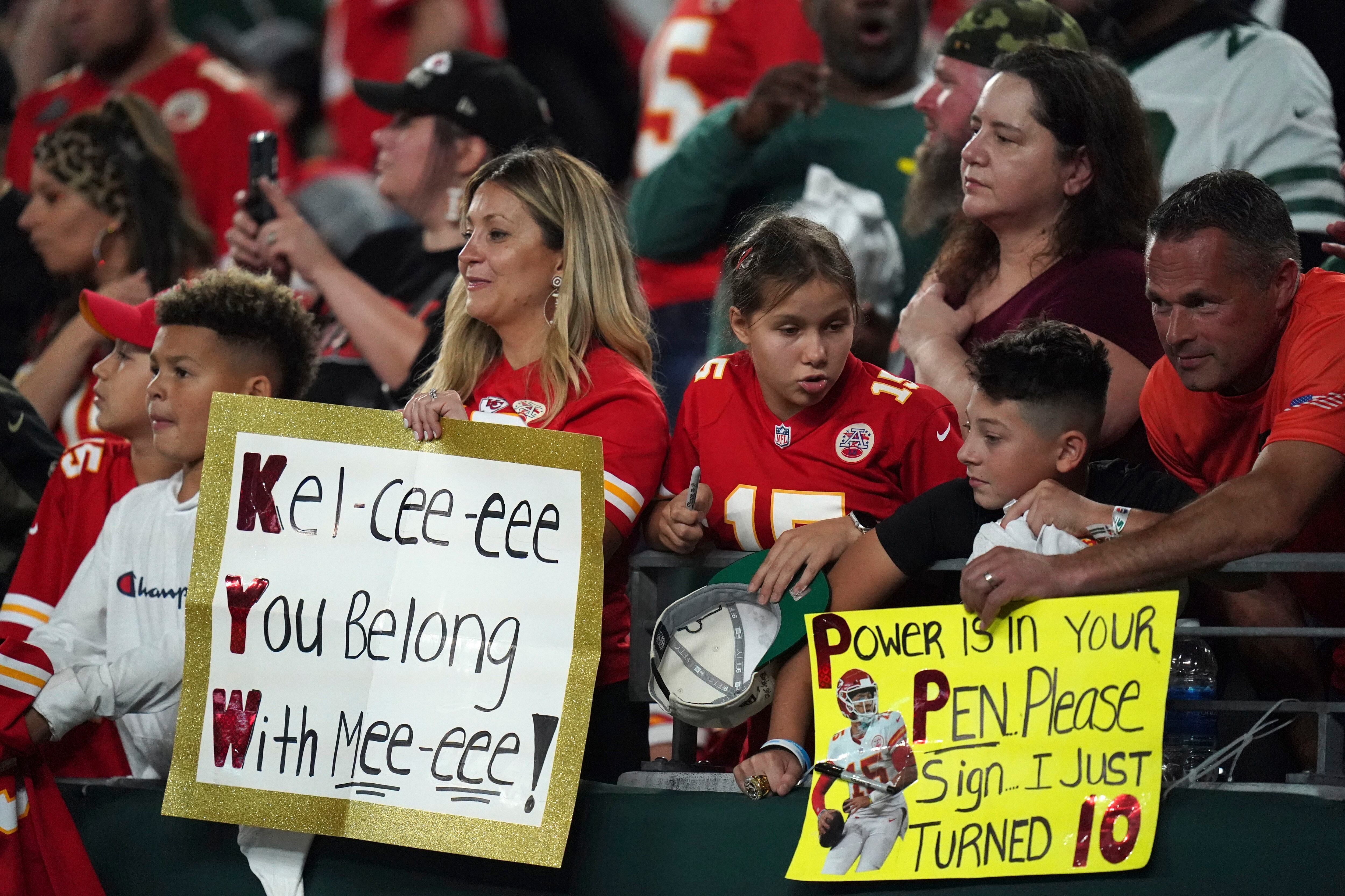 NFL fans celebrate Halloween