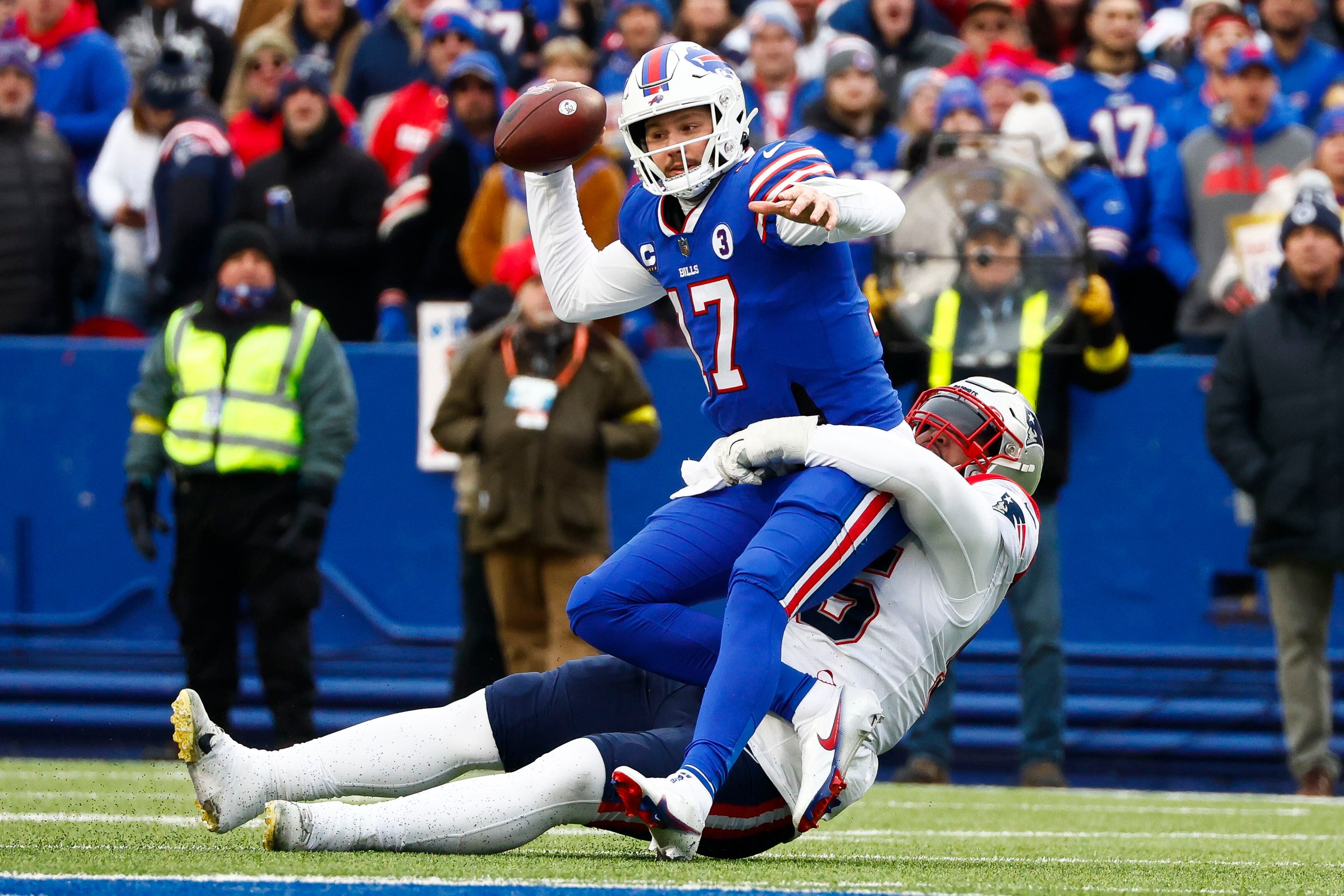 NFL Star on a Bills Rival Wears Damar Hamlin Jersey Pregame