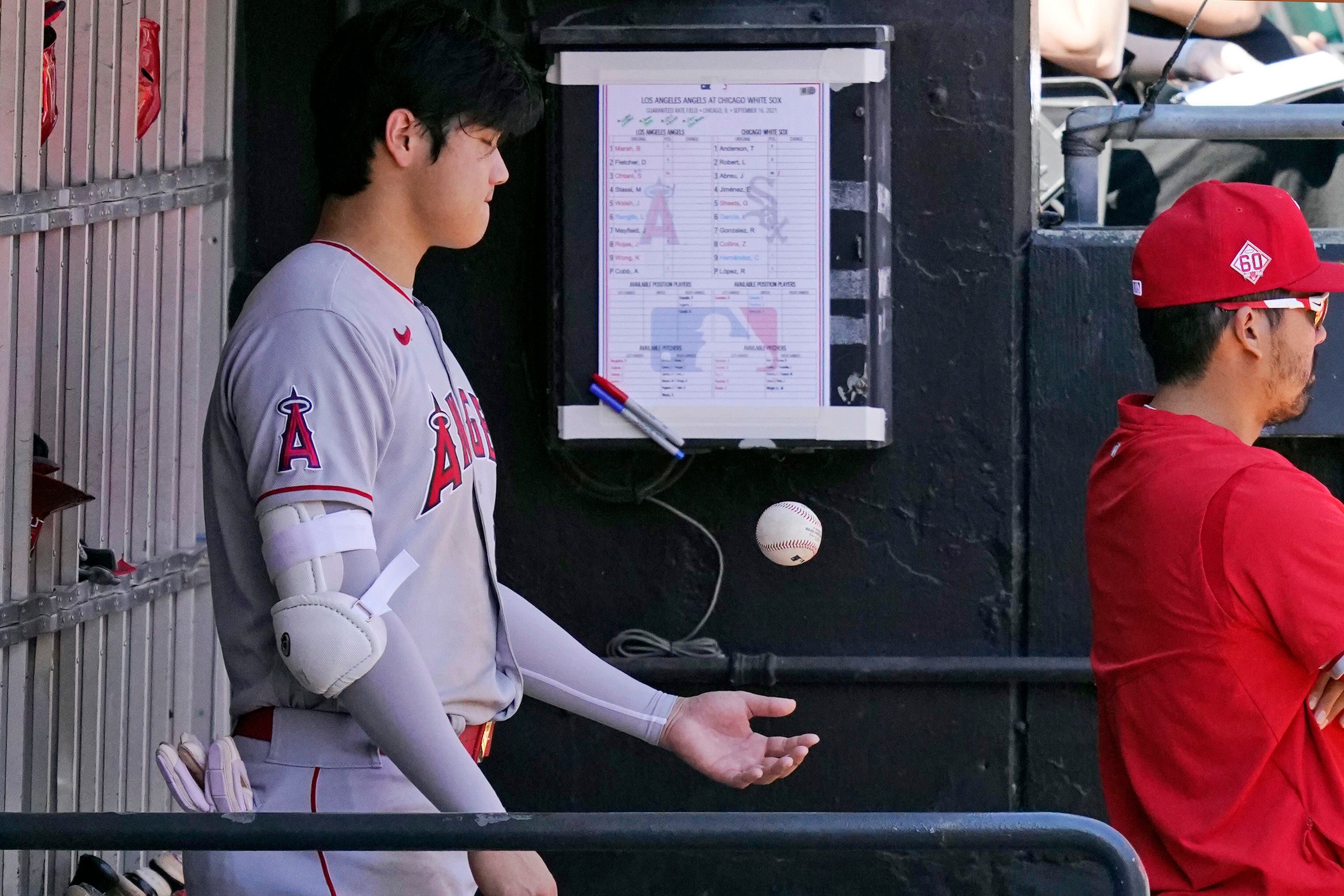 Angels' Ohtani has sore arm, may not pitch again this season