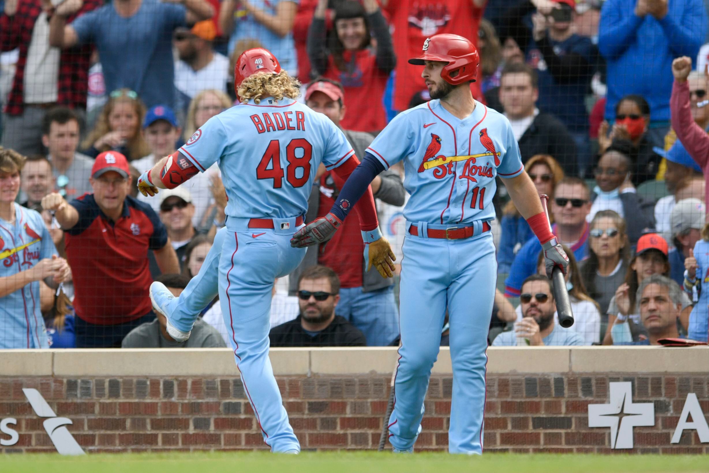 Men's St. Louis Cardinals Tyler O'Neill Light Blue Alternate