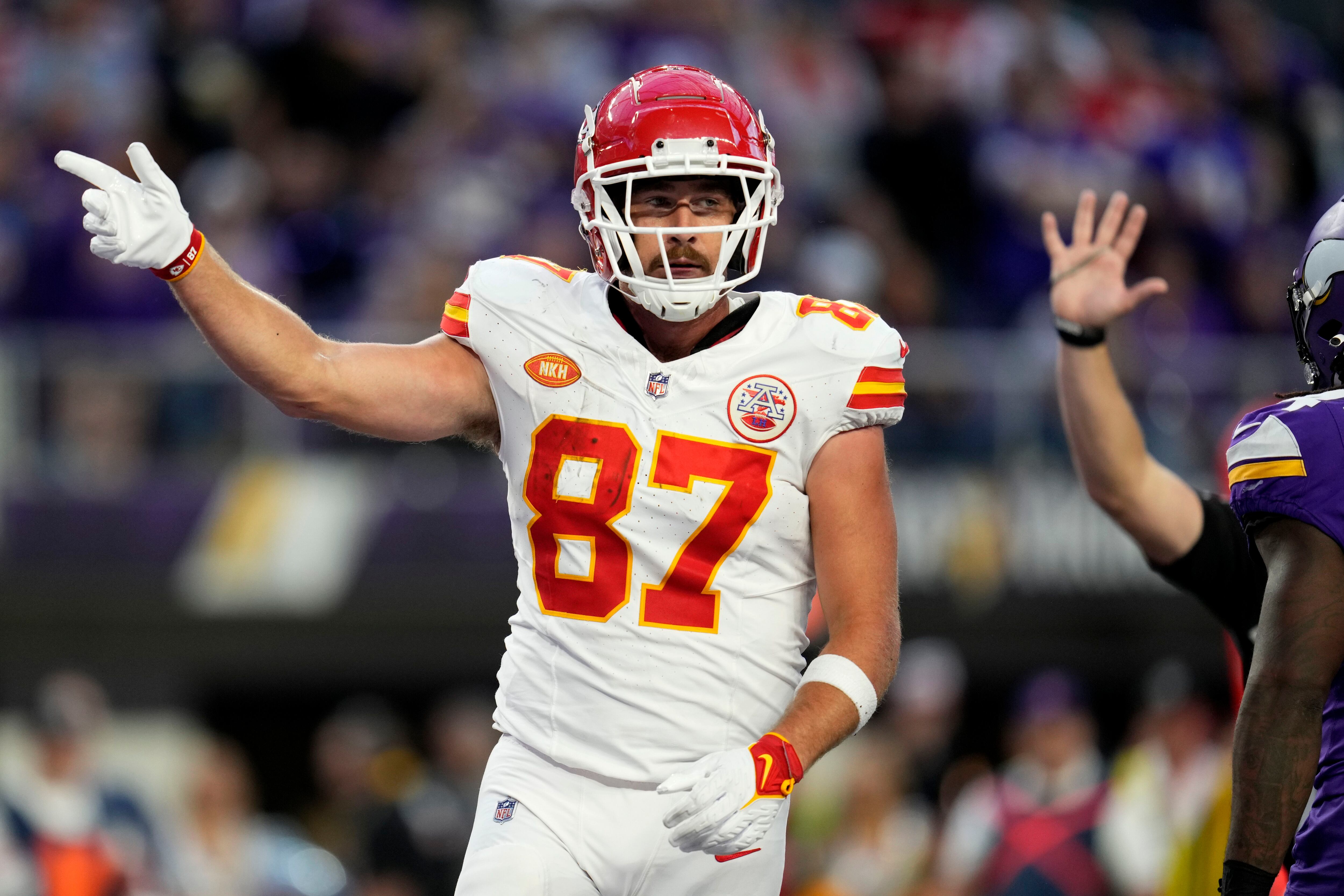 Kansas City Chiefs quarterback Patrick Mahomes' first touchdown pass of  2023 is also career catch No. 1 for Chiefs rookie wide receiver Rashee Rice