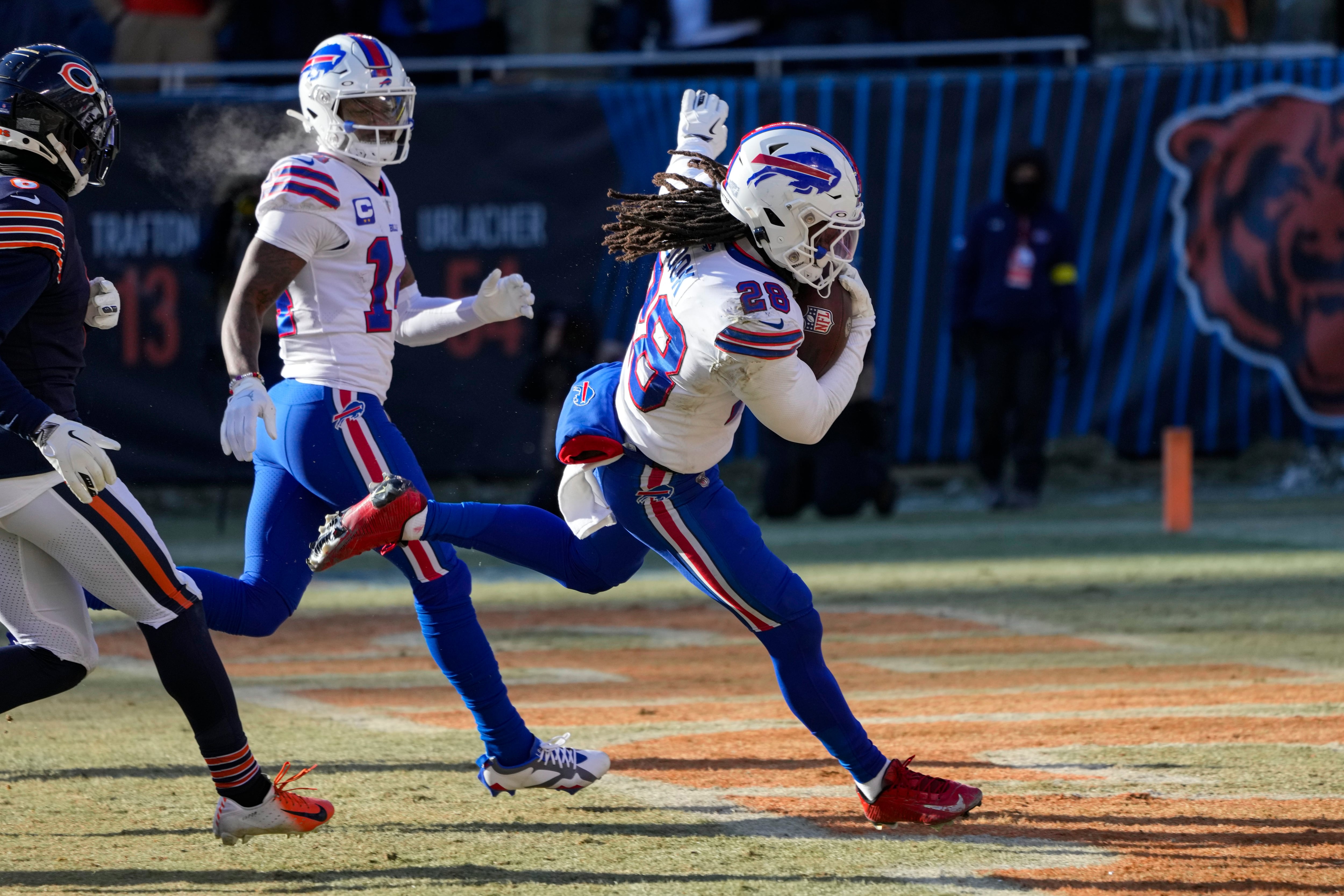 Bills run game finding its way with Singletary, Cook