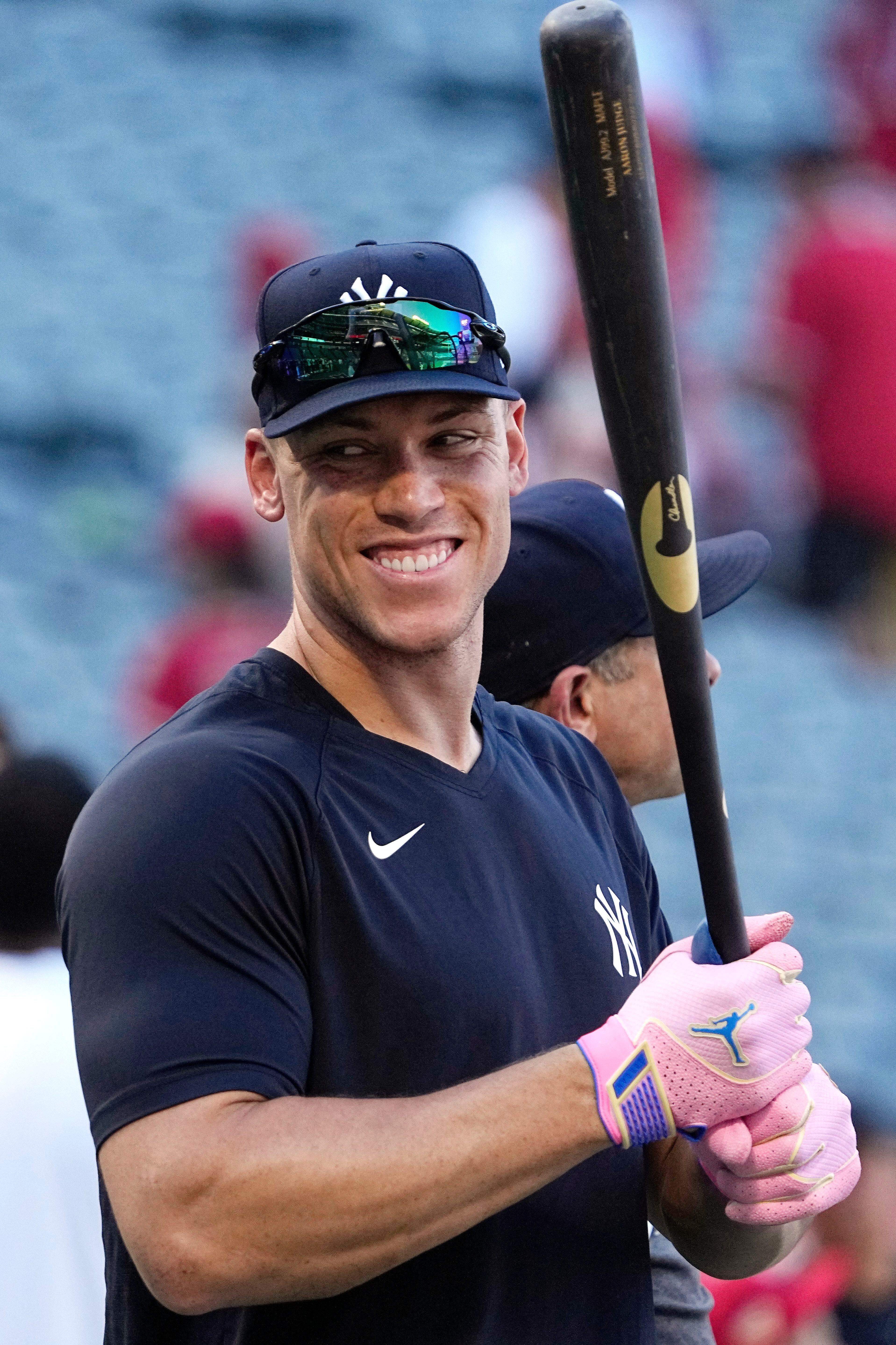 Aaron Judge is in Tampa playing simulated games. The Yankees don't rule out  a return this weekend