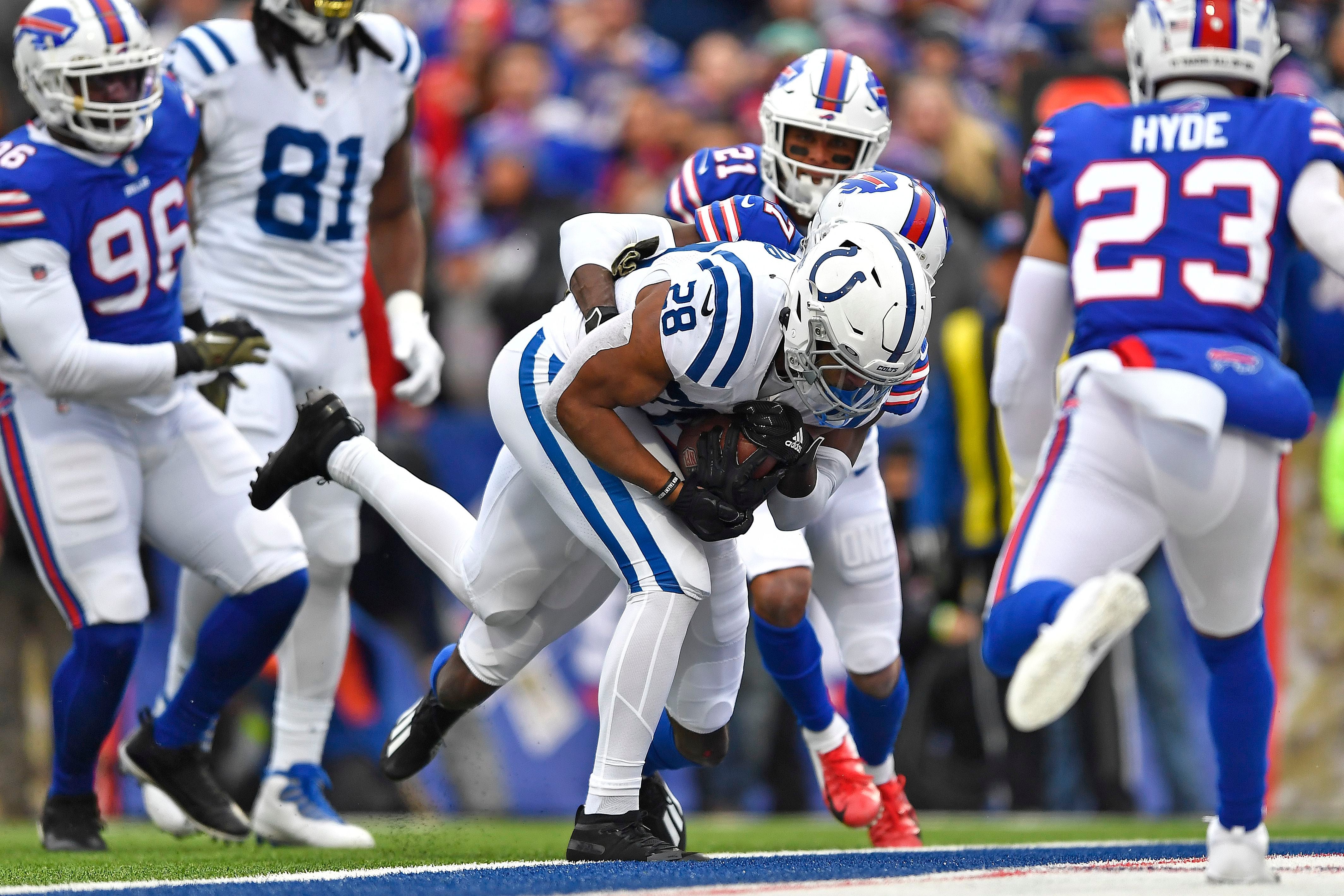 Bills fall to Colts 41-15, drop from top spot in AFC East