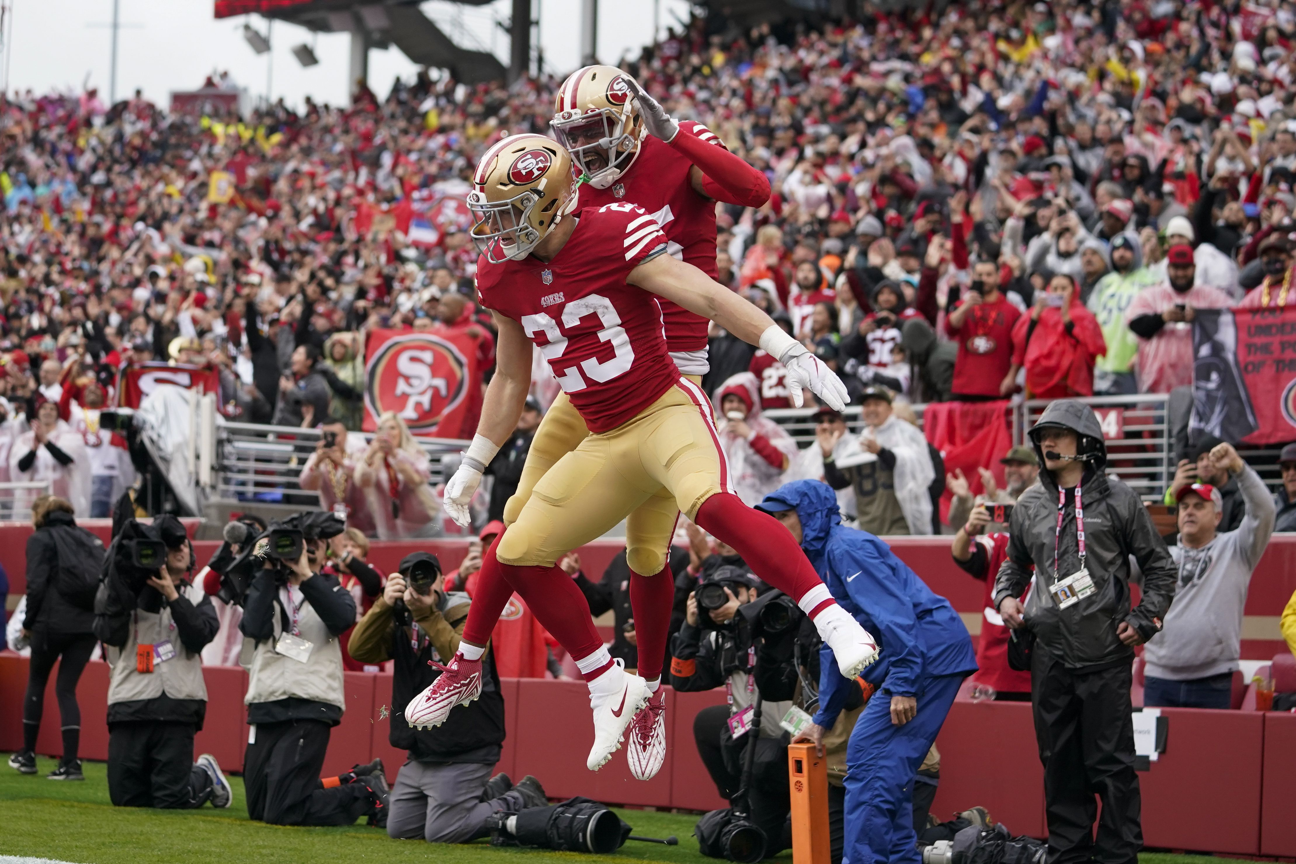 Purdy's 4 TDs lead 49ers past Seahawks 41-23 in playoffs – The Denver Post