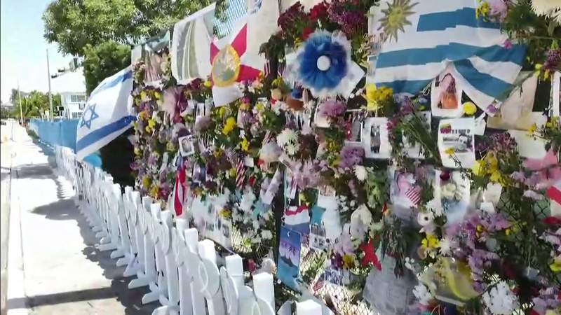 What will happen to Surfside memorial wall? Officials try to figure that out.