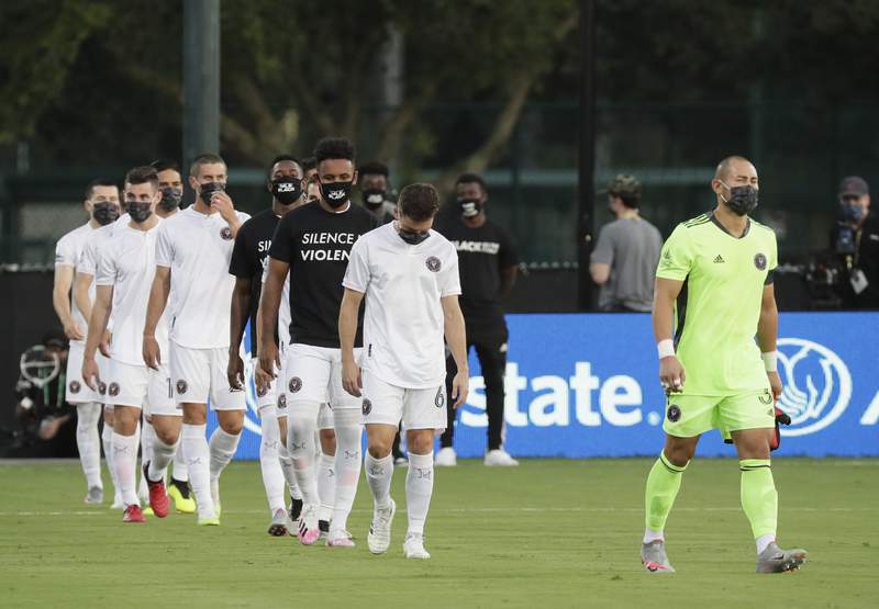 Inter Miami falls 2-1 to Orlando City in MLS is Back opener