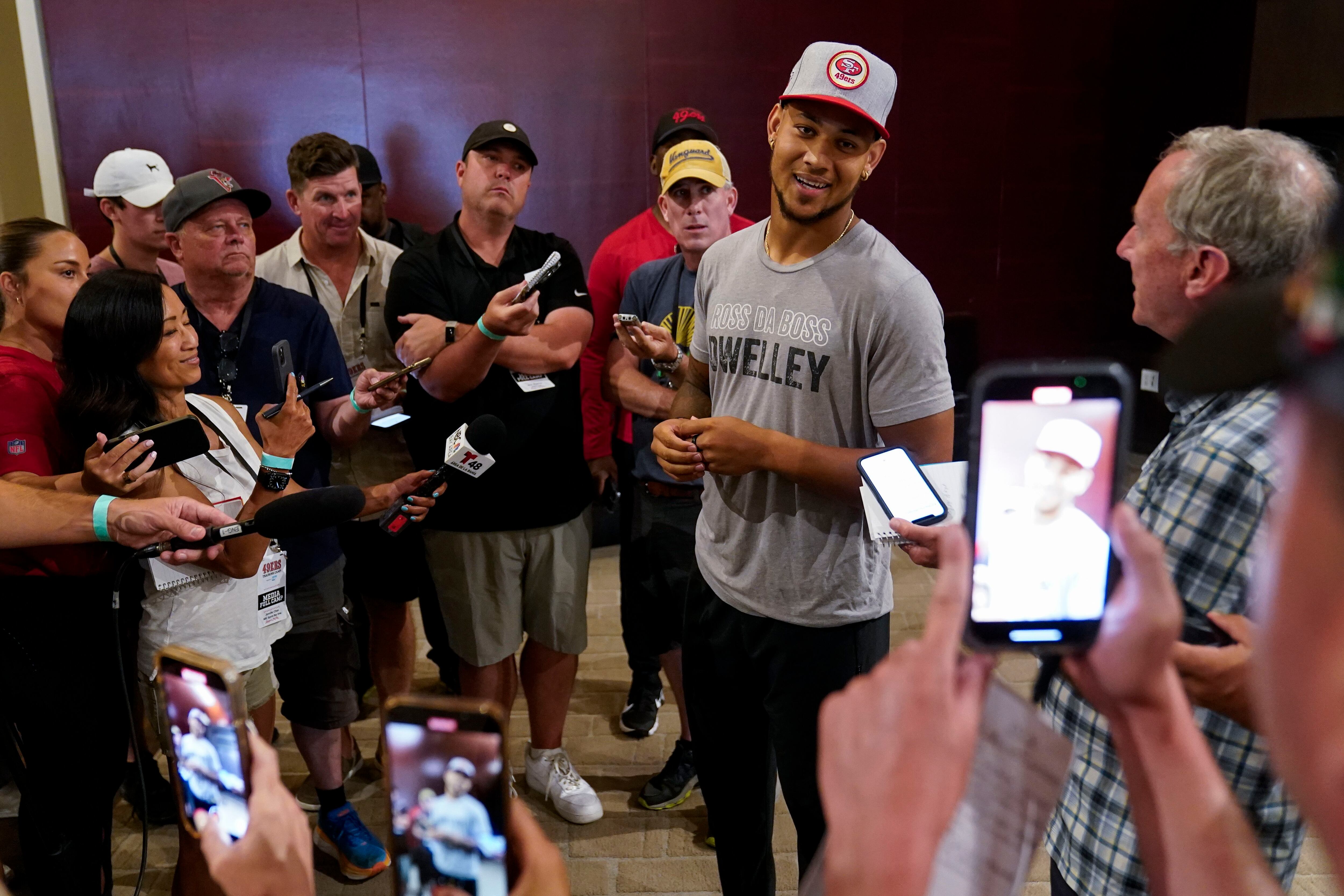 49ers QB Brock Purdy returns to practice for the first time since elbow  surgery - The San Diego Union-Tribune