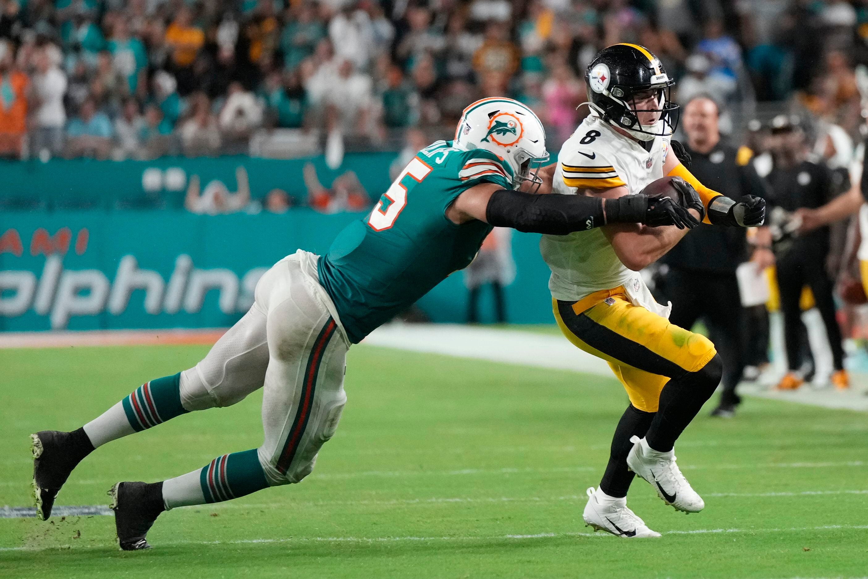 BRANDON JONES LOVES FOOTBALL SO MUCH HE'D PLAY FOR FREE: 1 on 1 With  Dolphins Safety Brandon Jones 