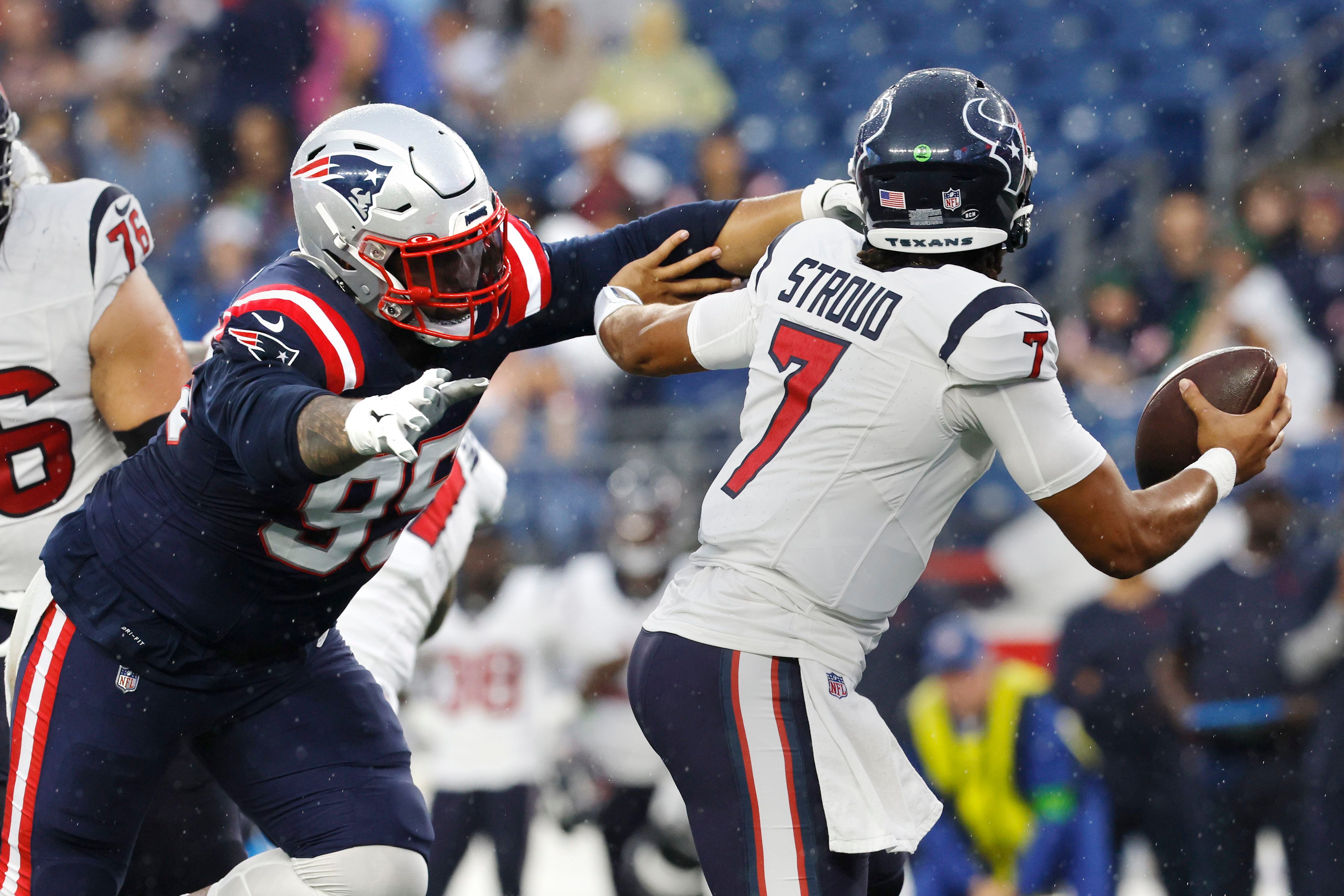 Texans' C.J. Stroud's brief preseason debut vs. Patriots no reason