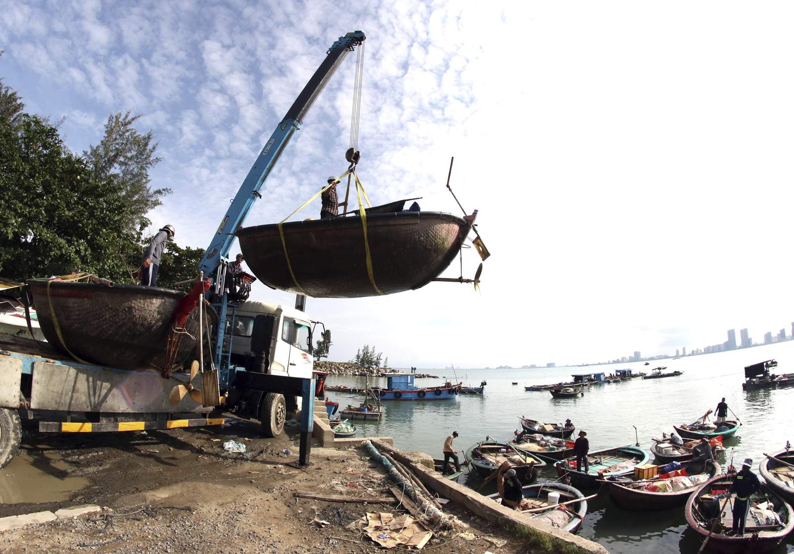 Vietnam evacuating low-lying areas as strong typhoon nears